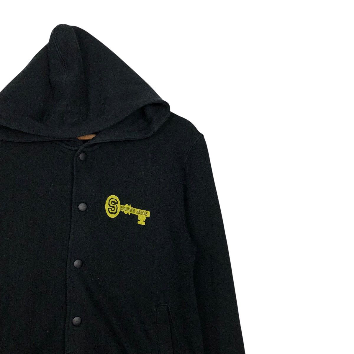 Japanese Brand Superfly Owl “Live Force” Keyhole Graphic Hoodie – Black Size US S / EU 44-46 / 1 - 7 Thumbnail