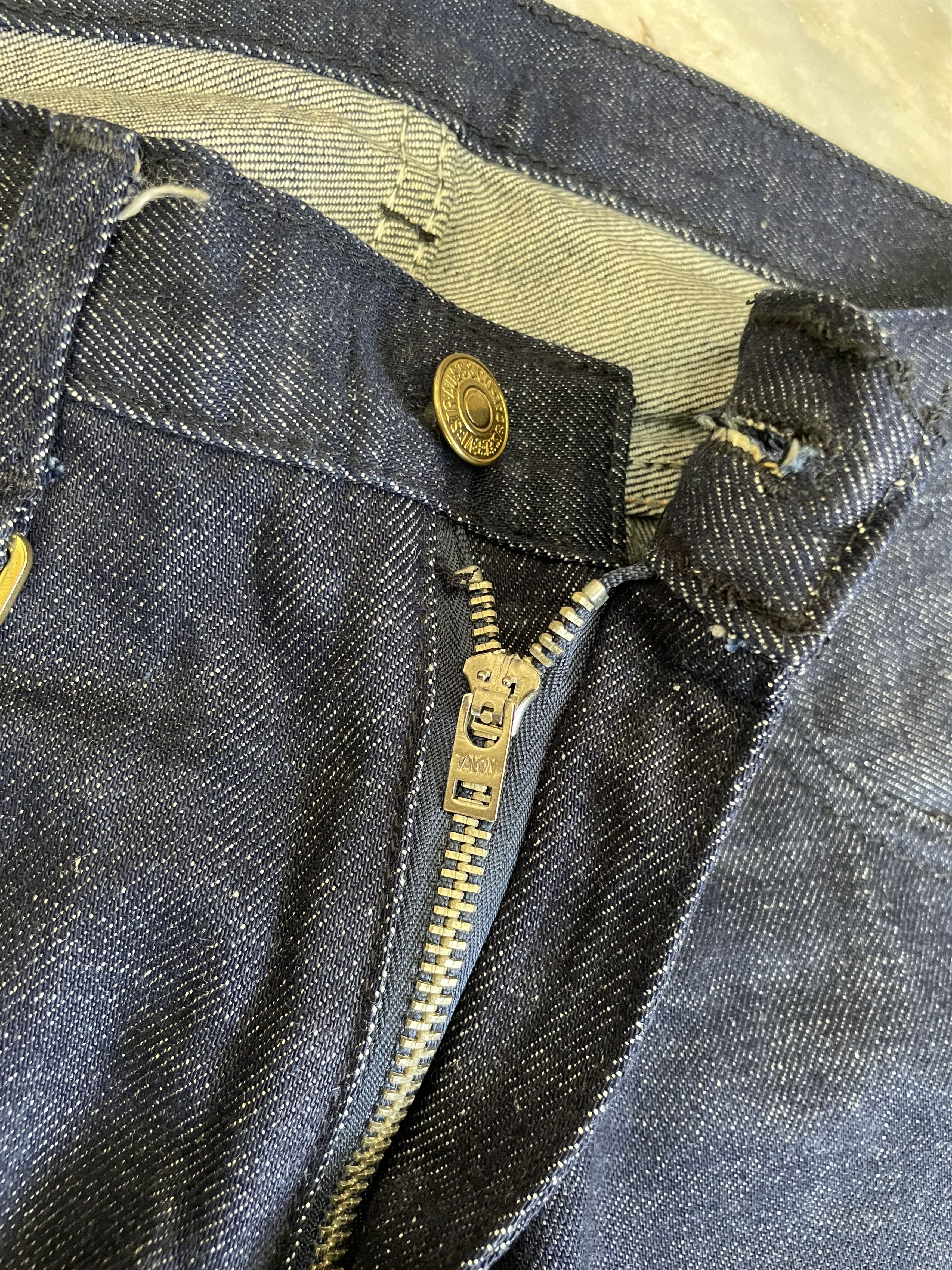 Fragment Design × Levi's Levis Fenom x Mastermind Japan - Denim Selvedge Pants Size US 30 / EU 46 - 10 Thumbnail