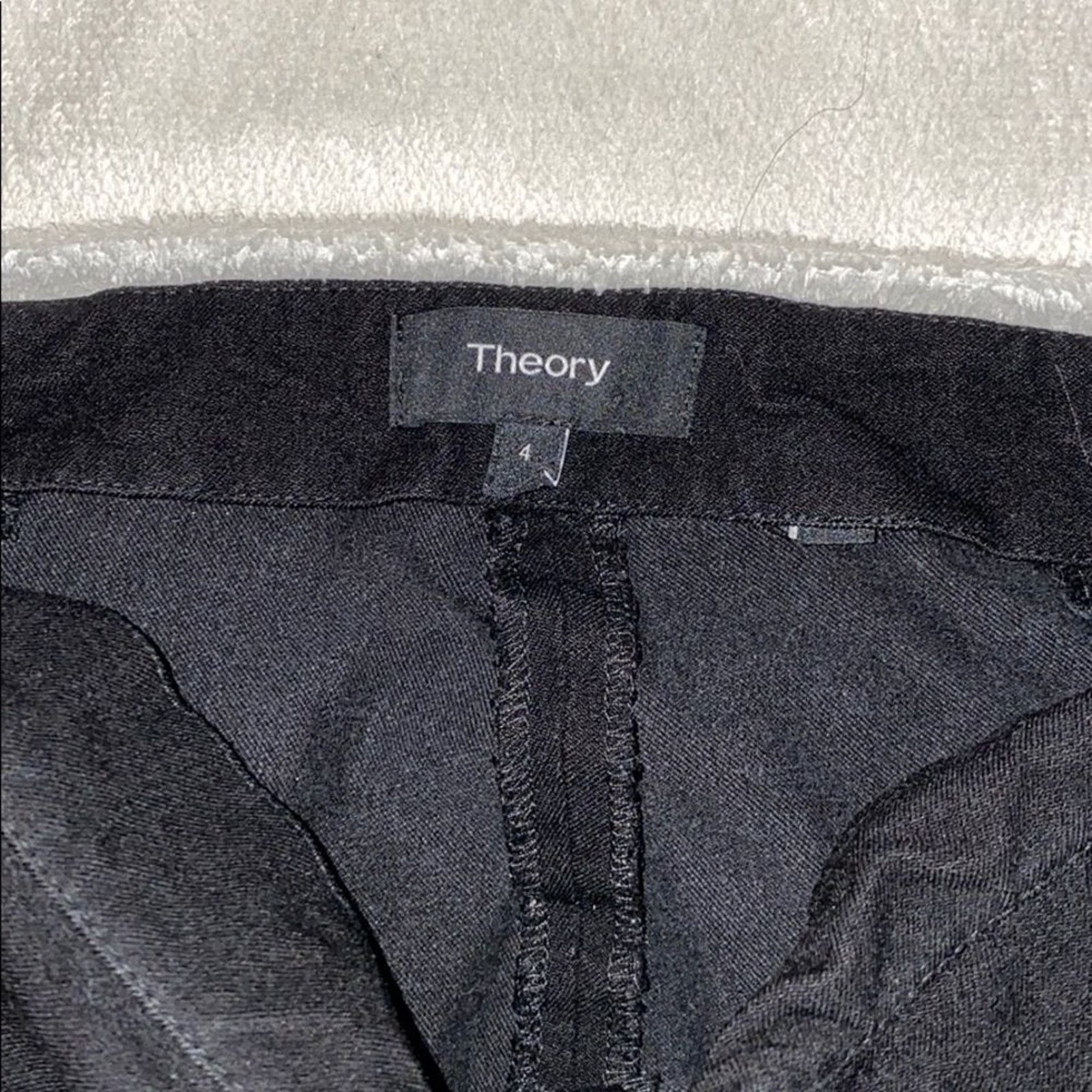 Theory Theory Black Legging Style Pants | Size 4 Size 27" / US 4 / IT 40 - 3 Thumbnail