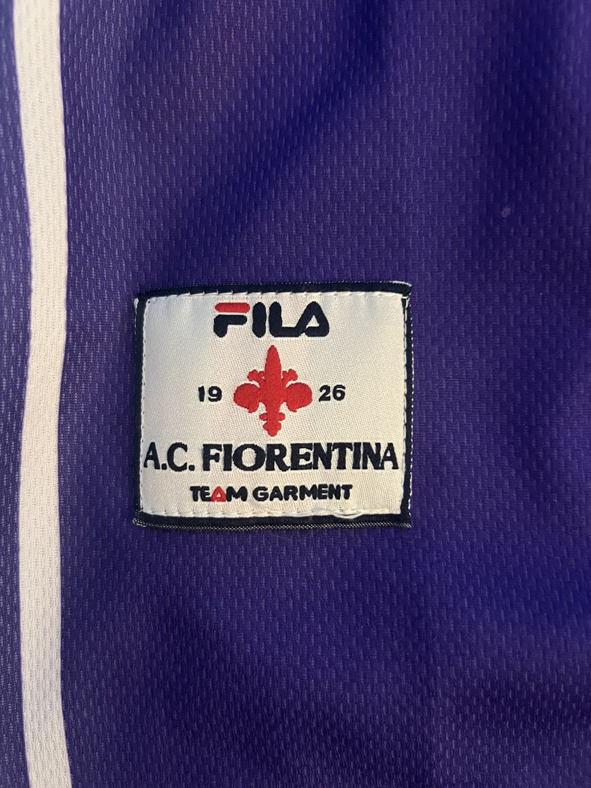 Fila Batistuta Fiorentina Authentic Jersey Size US XL / EU 56 / 4 - 3 Thumbnail