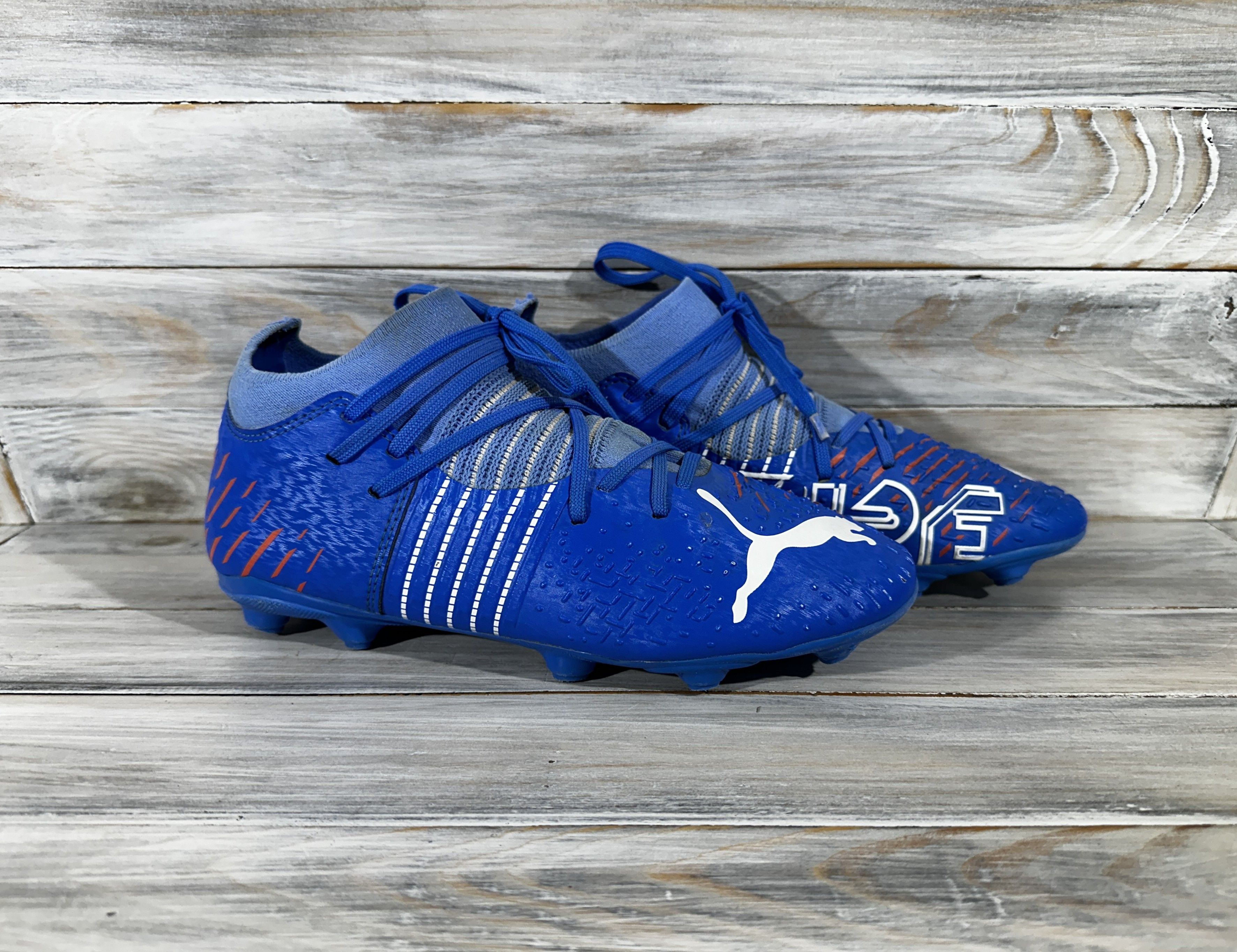 Puma Puma FUTURE Z 3.2 FG/AG Jr Football Cleats Junior Boots Blue Size US 5 / EU 37 - 13 Thumbnail