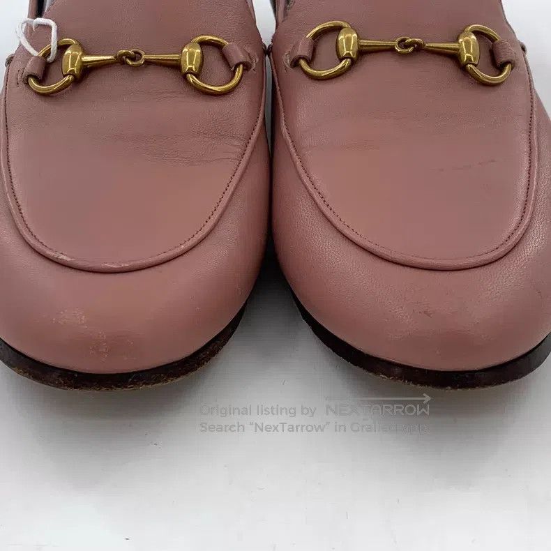Gucci Gucci Pink horse buckle casual flat single shoes lofers Size US 6 / IT 36 - 8 Thumbnail