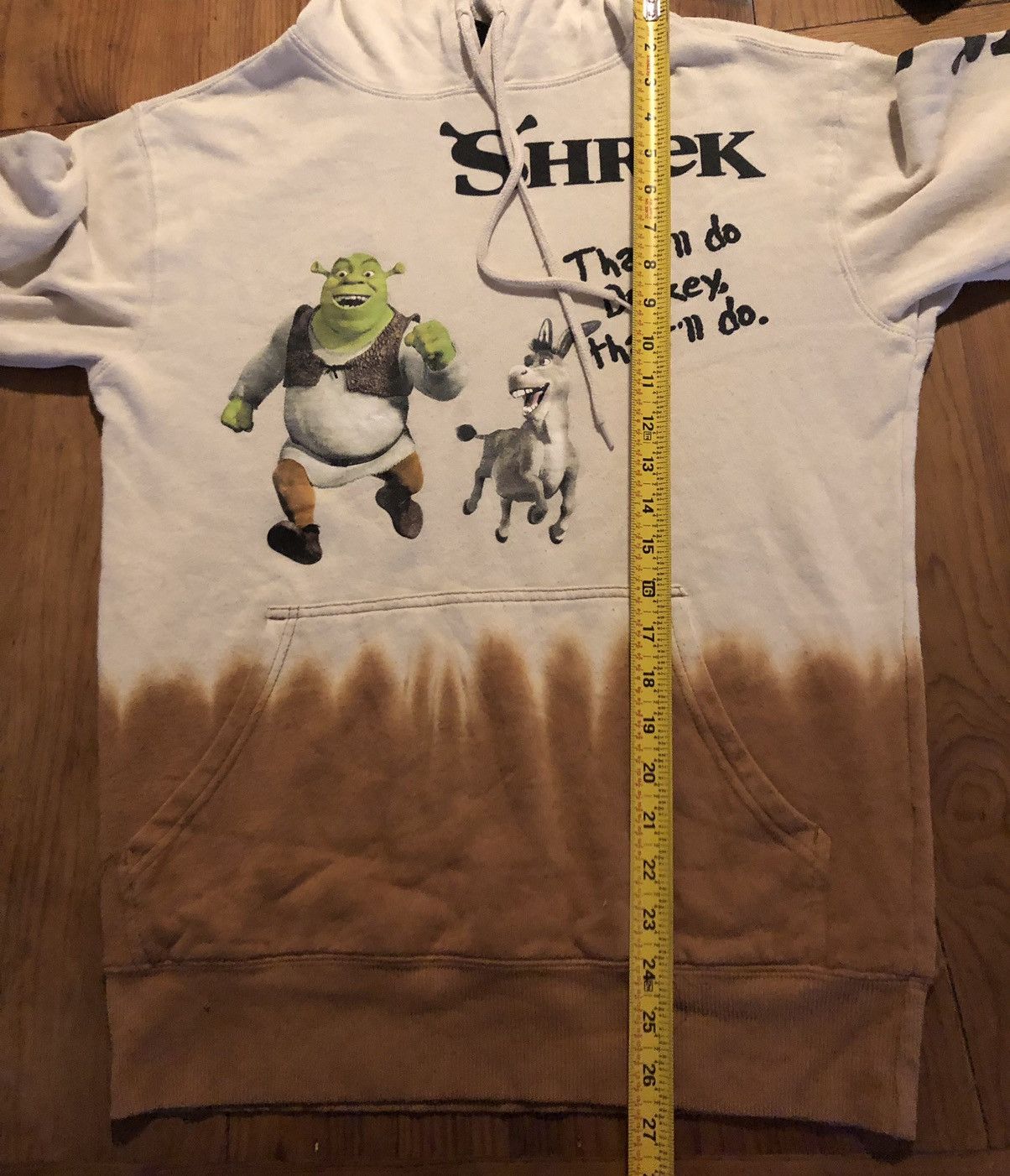 Vintage Vintage Y2K Original Shrek Promo Hoodie S/S Size US S / EU 44-46 / 1 - 7 Thumbnail