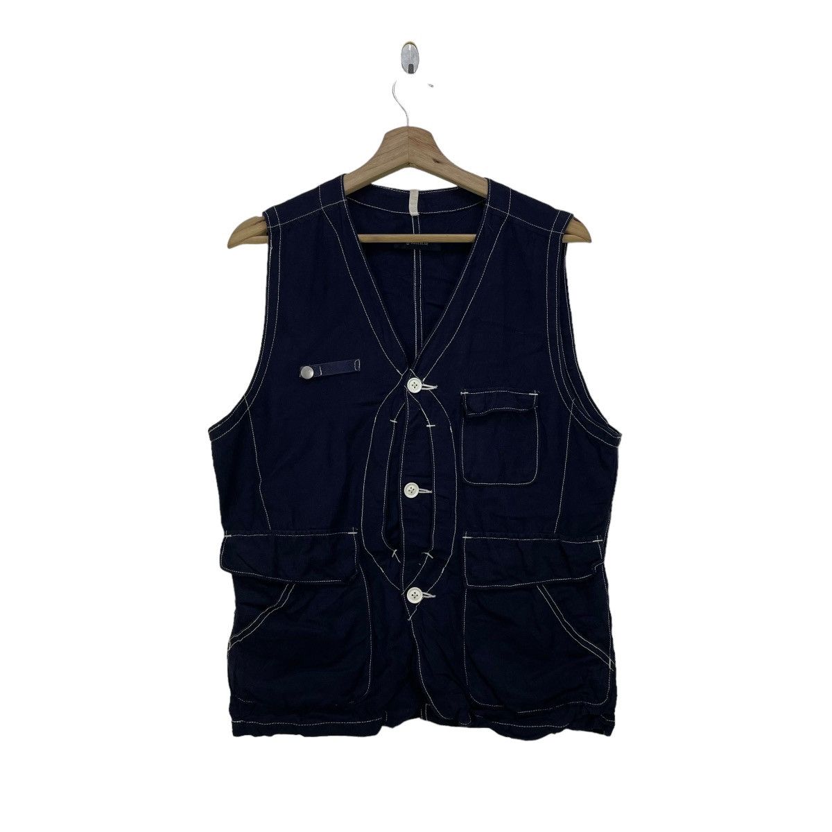 45rpm Japanese Brand Rageblue Vest Jacket Size US M / EU 48-50 / 2 - 1 Thumbnail