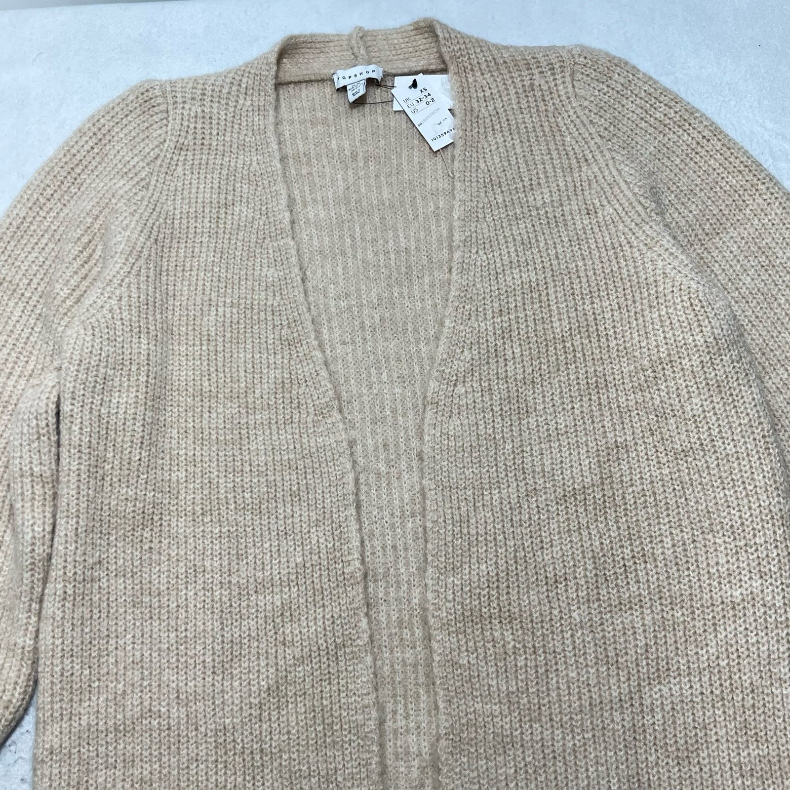 Topshop Women’s XS (0-2) Oversized Cardigan Knit Sweater