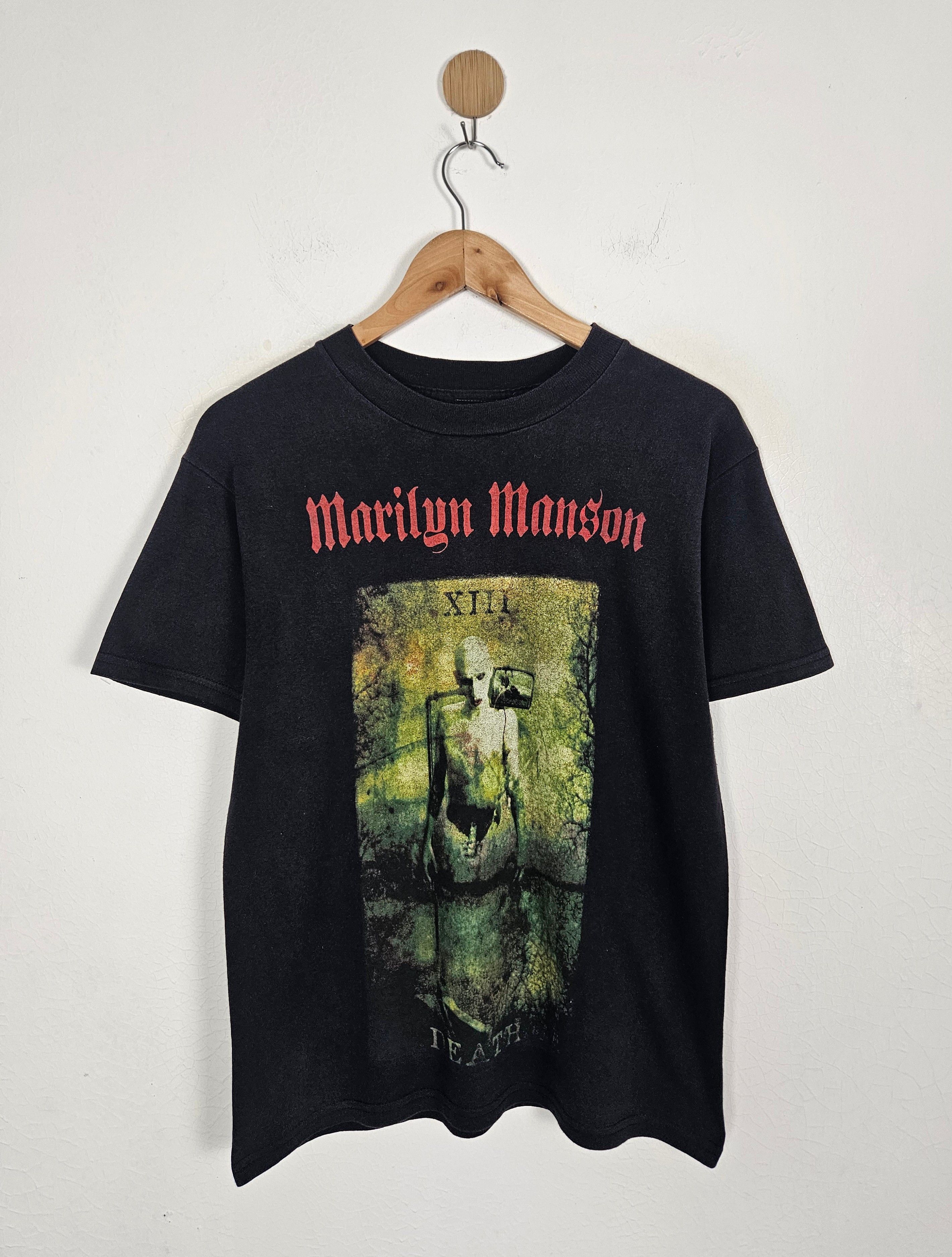 Band Tees Vintage Marilyn Manson Death shirt Size US S / EU 44-46 / 1 - 1 Thumbnail