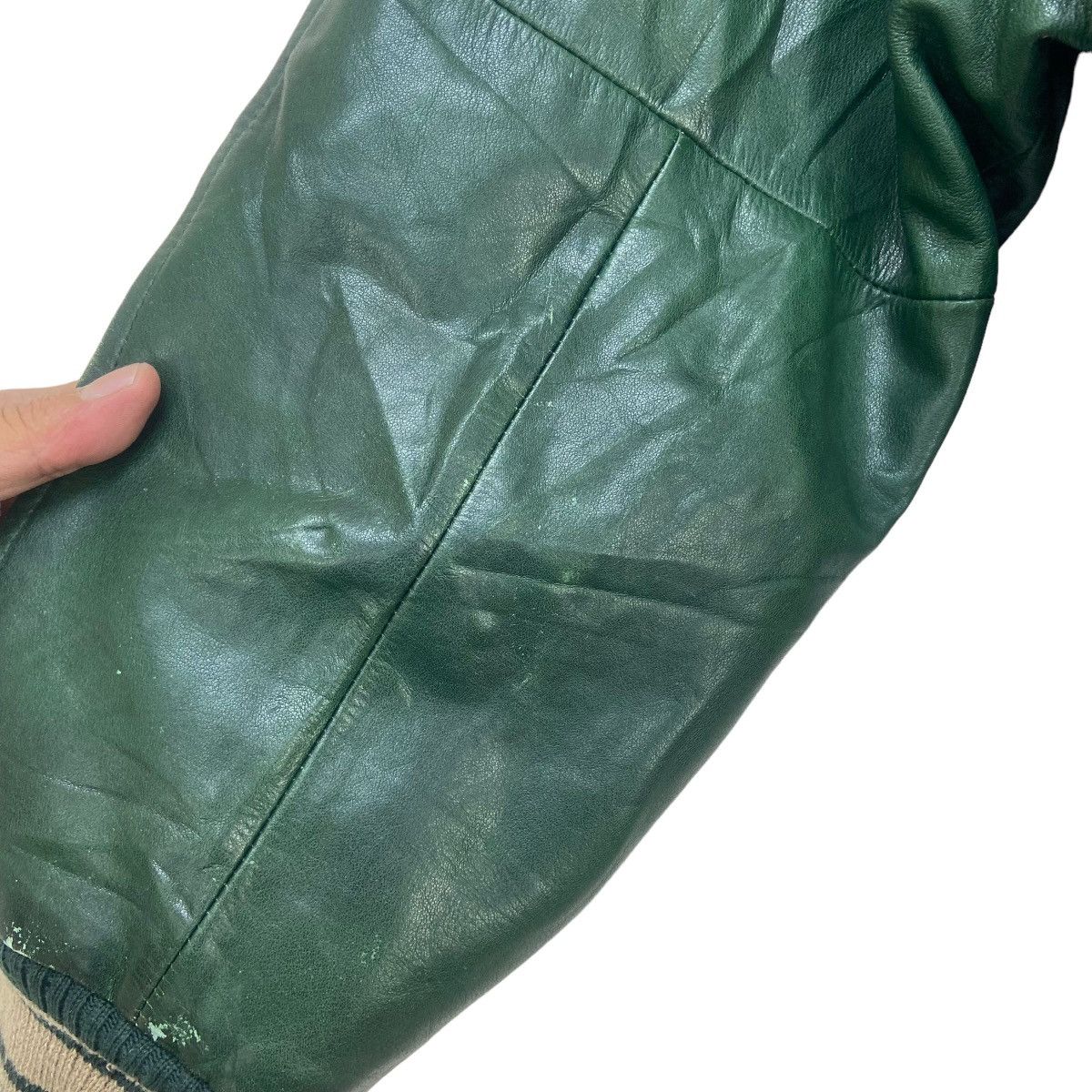 Genuine Leather Vintage O Henry Rancher Leather Varsity Jacket Size US M / EU 48-50 / 2 - 11 Thumbnail