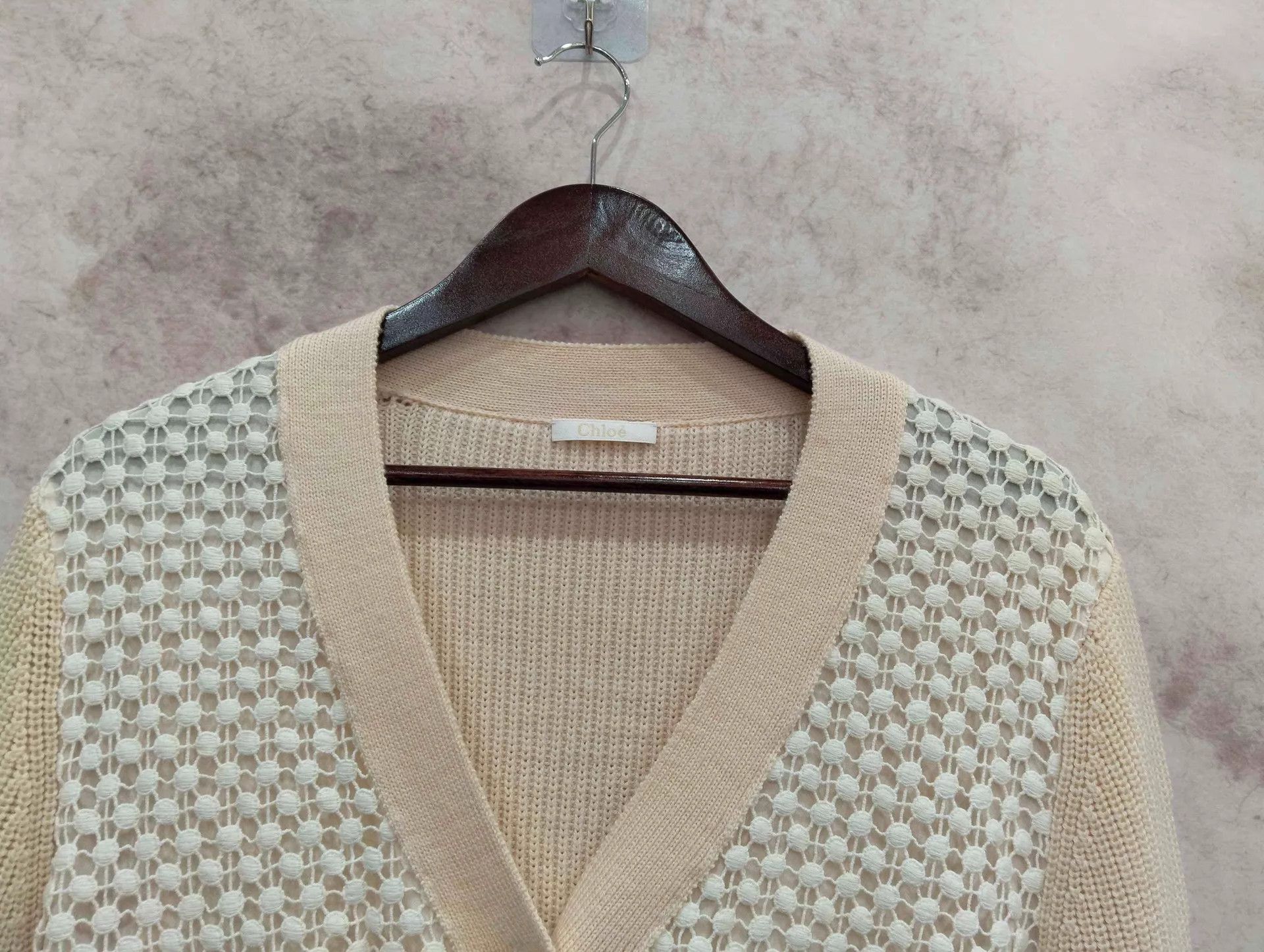 Chloe CHLOE Women's Knit Cardigan L 95 New Size L / US 10 / IT 46 - 4 Thumbnail