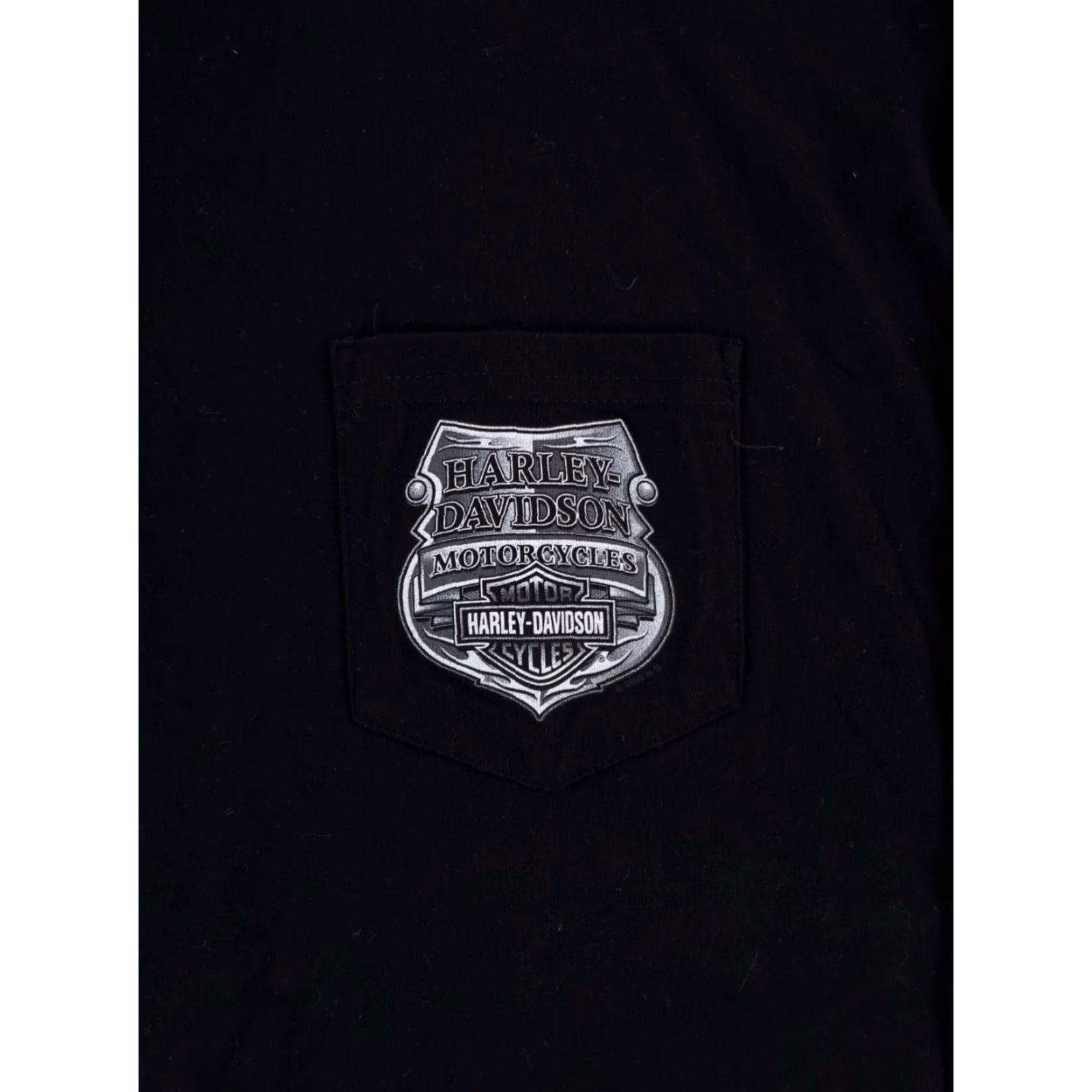 Harley Davidson VINTAGE Harley-Davidson VTG Henley Long Sleeve T Shirt Made USA Mens XL Black USA Mens XL Shirt Size US XL / EU 56 / 4 - 2 Thumbnail