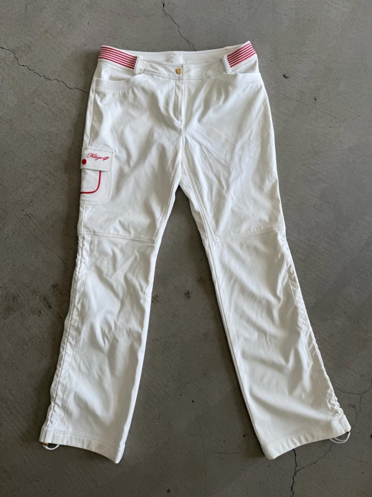 Fila Fila / Women’s Golf Pants / Ivory Red Size 28" / US 6 / IT 42 - 1 Thumbnail