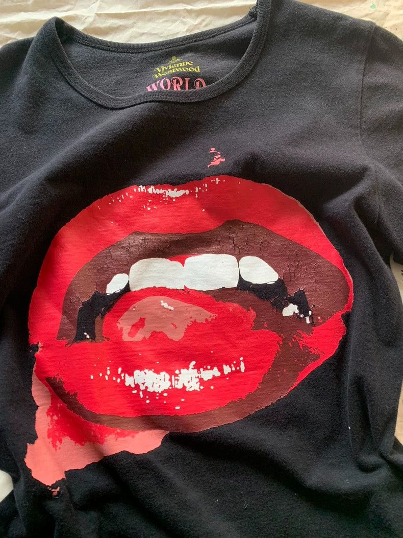 Vivienne Westwood Vivienne Westwood Red lips World landmark short sleeves Size M / US 6-8 / IT 42-44 - 3 Thumbnail