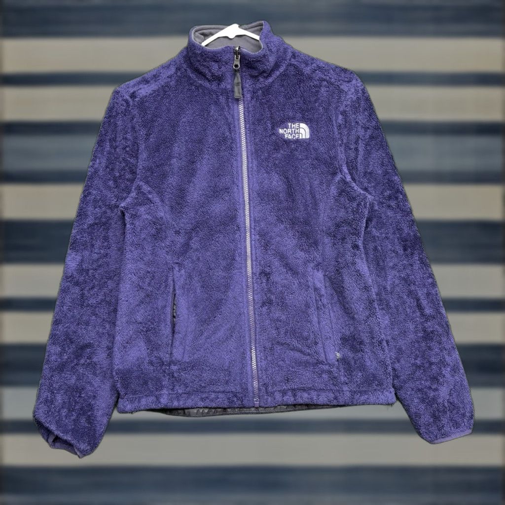 The North Face The North Face Jacket Womens Small Osito Fleece Full Zip Fuzzy Purple Style#AAHY Size S / US 4 / IT 40 - 1 Thumbnail