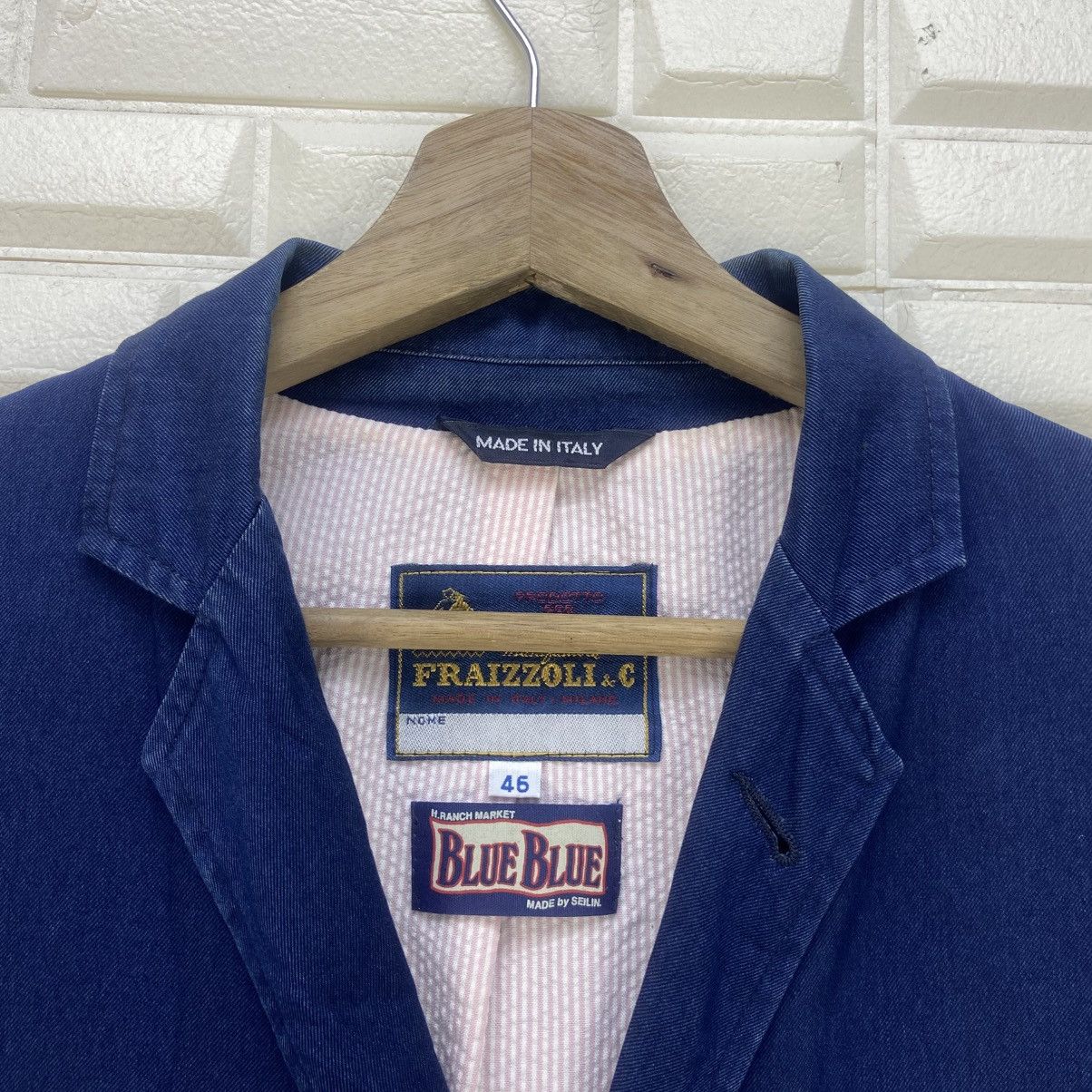 Blue Blue Japan Blue Blue Japan X Fraizzoli Milano Indigo Jacket Blazer Size US S / EU 44-46 / 1 - 18 Thumbnail