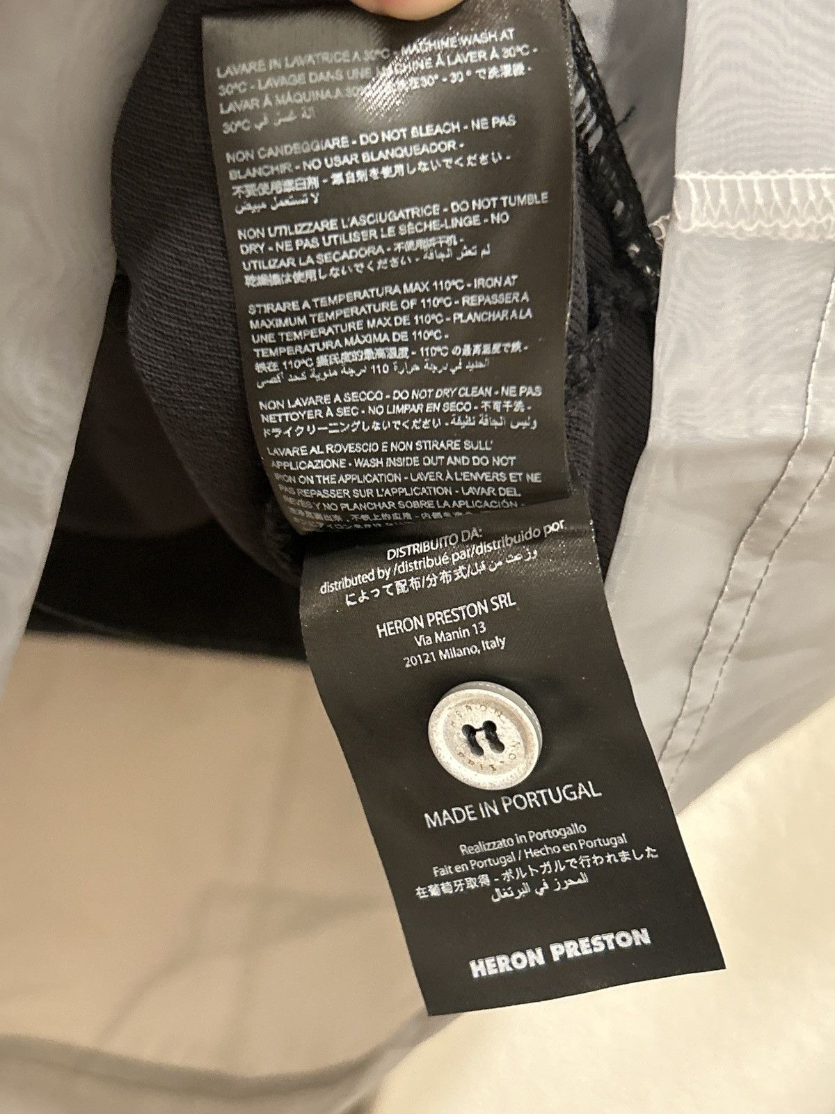Heron Preston Heron Preston NYC Polo Black New! Size US M / EU 48-50 / 2 - 8 Thumbnail