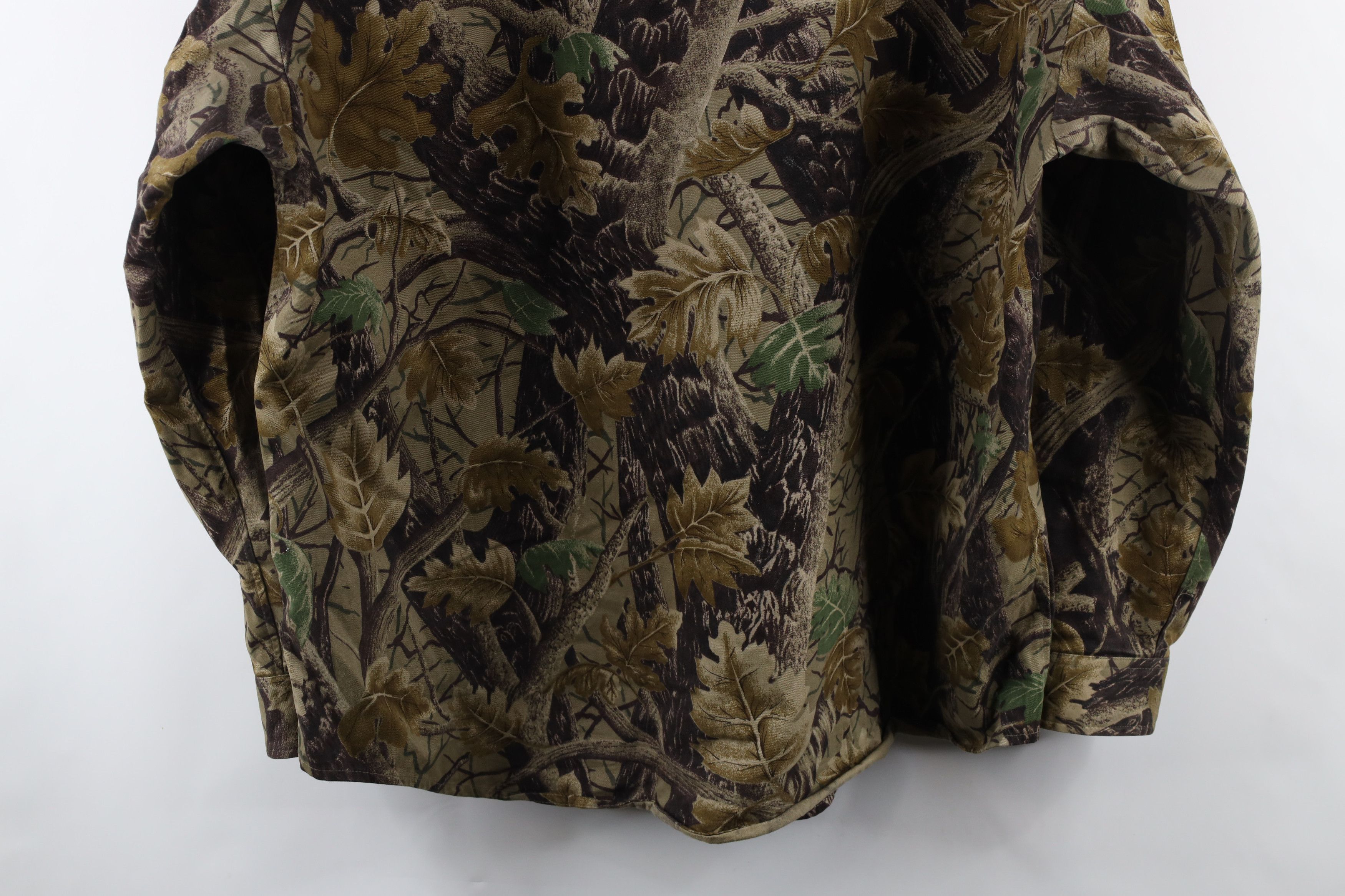 Vintage Vintage 90s Streetwear Heavyweight Camouflage Button Shirt Size US XXL / EU 58 / 5 - 9 Thumbnail