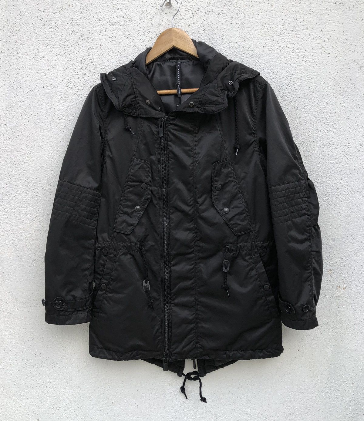 Black Barrett Black Barrett by Neil Barrett N3B Utility Parka Jacket Size US M / EU 48-50 / 2 - 14 Thumbnail