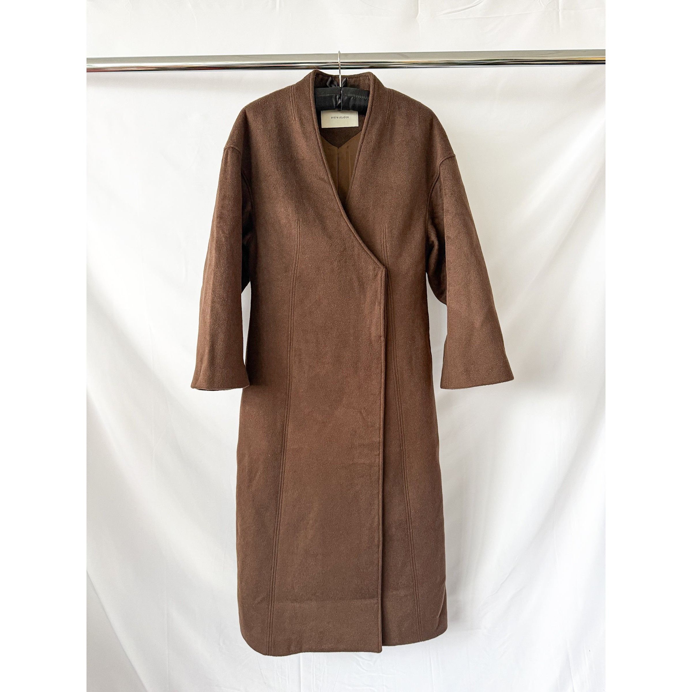 Entire Studios Entire Studios Rondo Coat Dark Brown Size L / US 10 / IT 46 - 2 Thumbnail