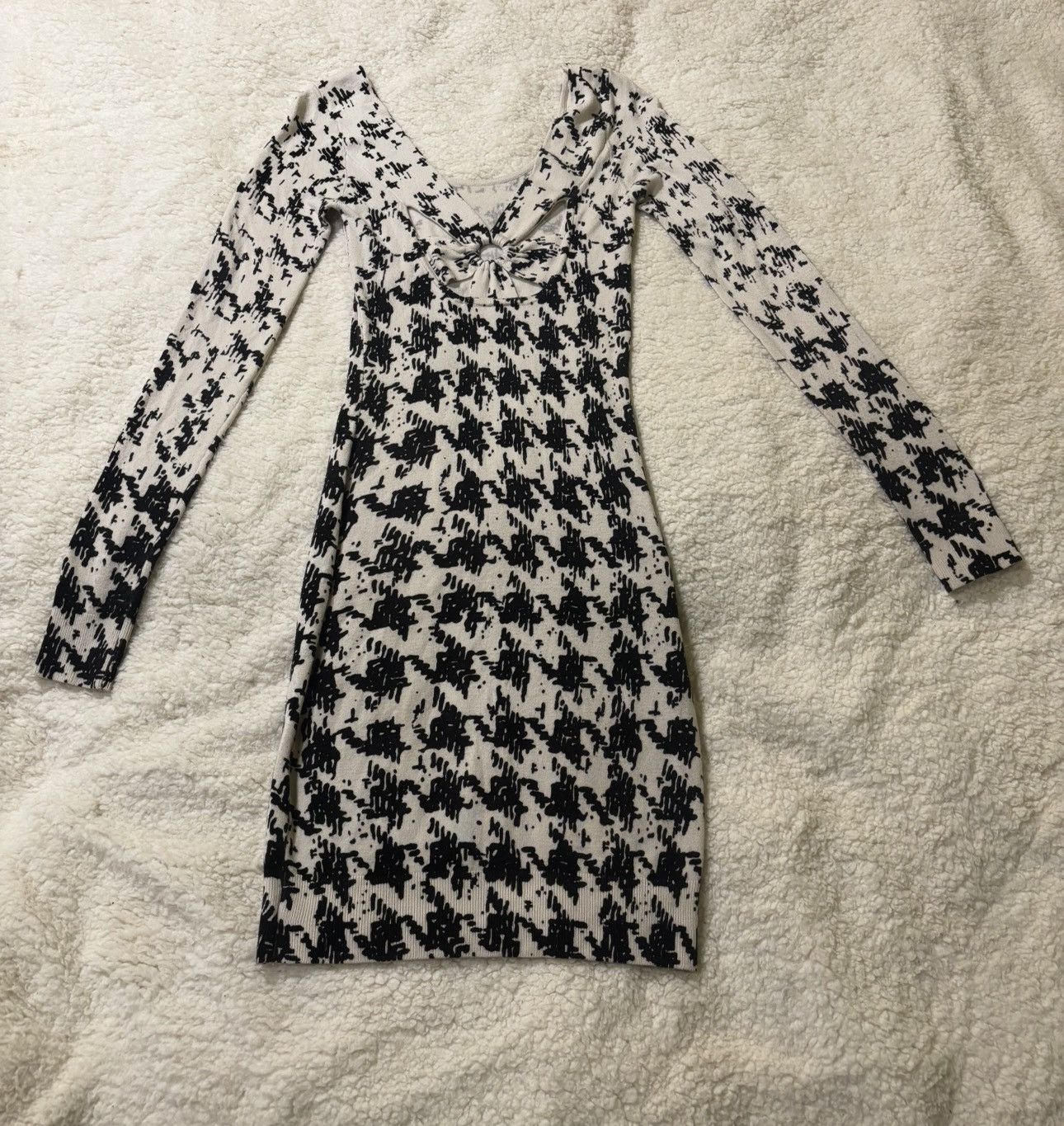 Other Black & white bodycon dress0703 Size M / US 6-8 / IT 42-44 - 8 Thumbnail