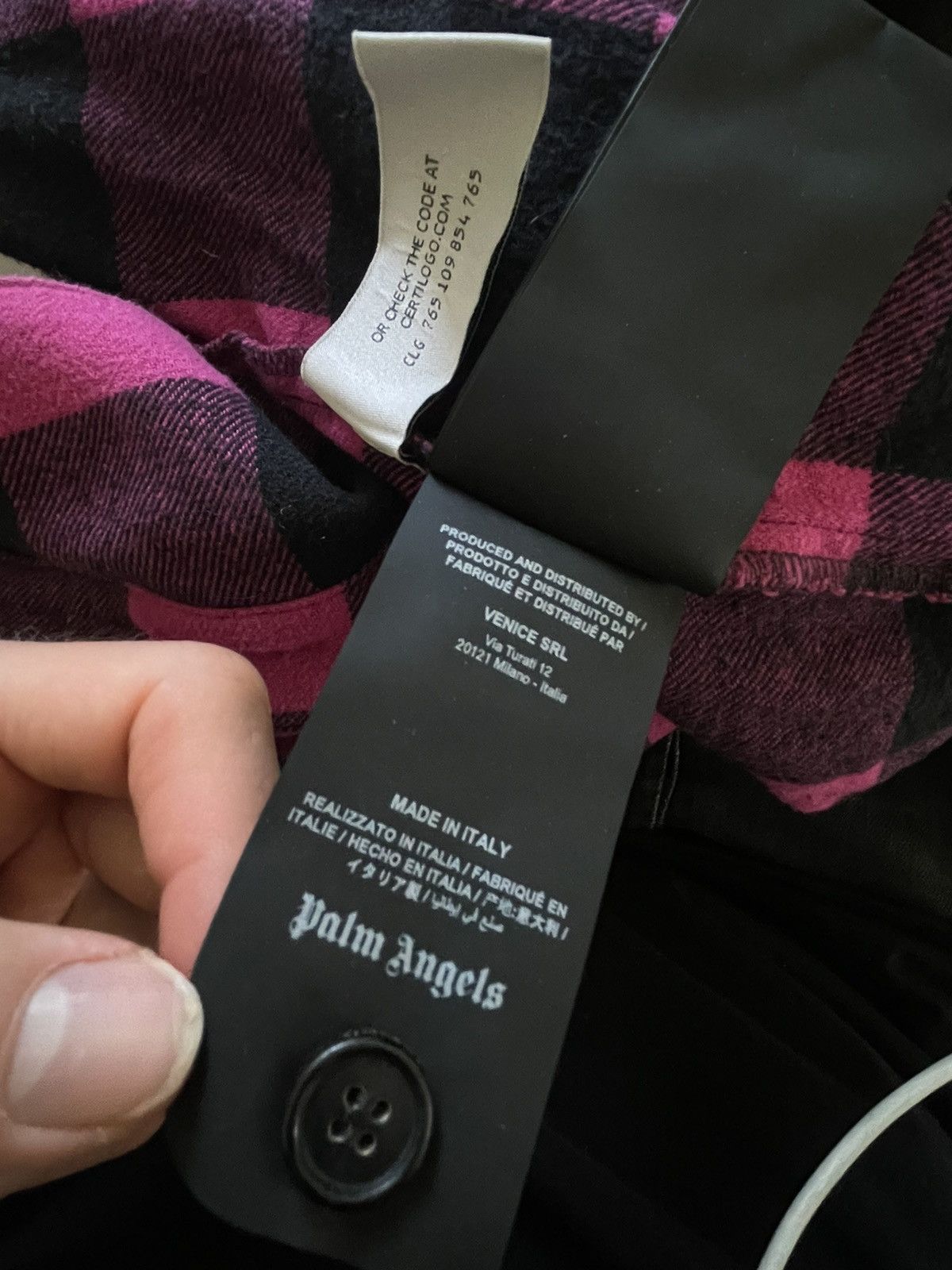 Palm Angels Palm Angels Flannel Size US M / EU 48-50 / 2 - 9 Thumbnail