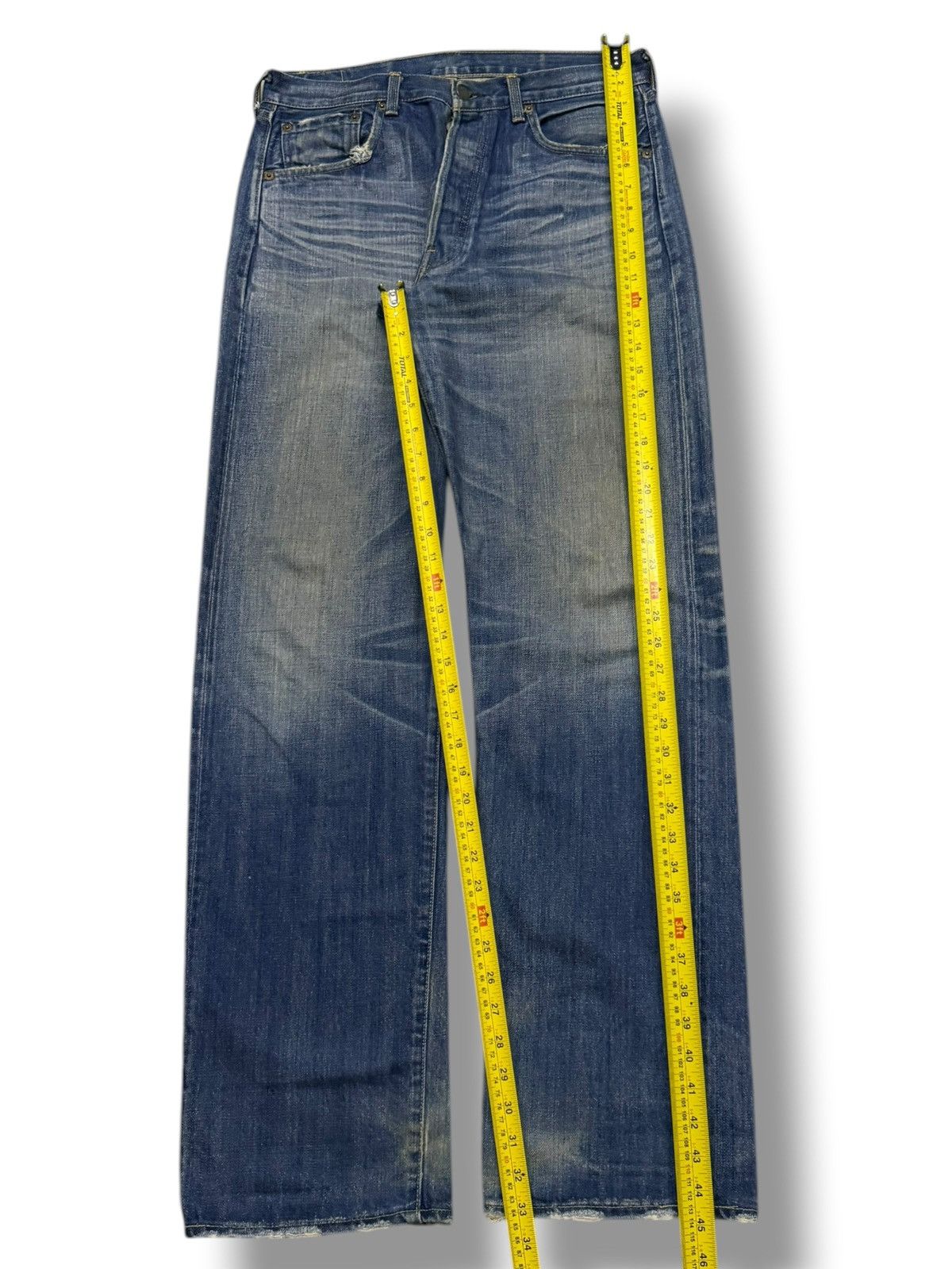 Levi's Vintage Clothing Vintage 00s Levi’s 501 XX Big E Made in Japan Selvedge | W32 Size US 32 / EU 48 - 17 Thumbnail
