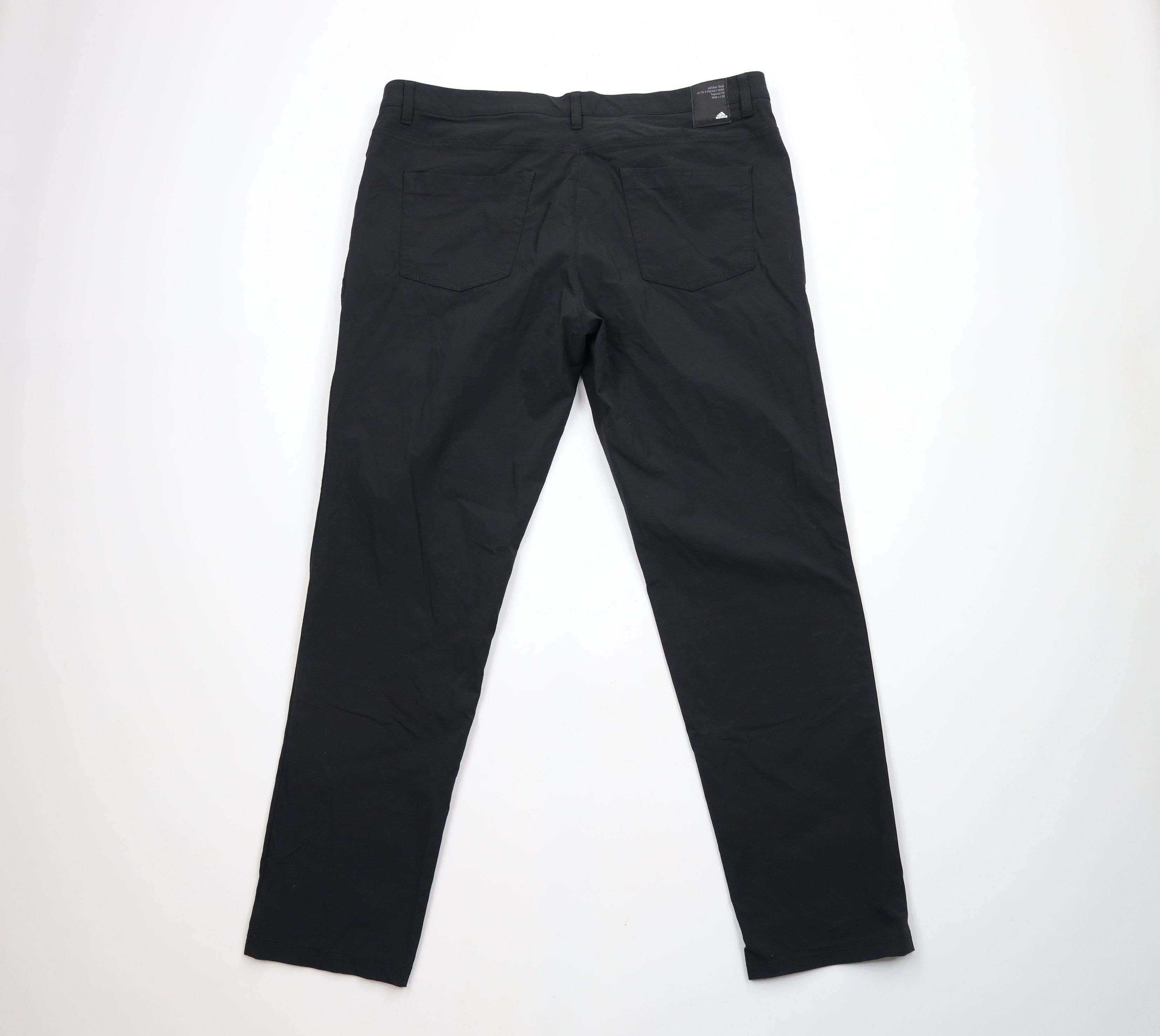 Adidas × Vintage Adidas Stretch Straight Leg Golfing Golf Chino Pants Black Size US 38 / EU 54 - 9 Thumbnail