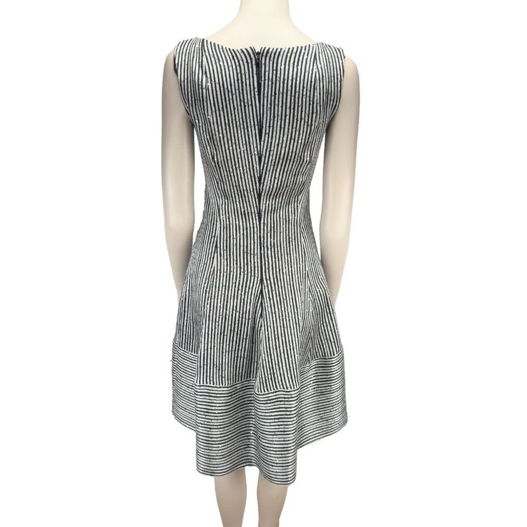 Other TALBOT RUBHOF Cocktail A-Line Black Grey Dress sz 36 / 6 Size M / US 6-8 / IT 42-44 - 8 Thumbnail