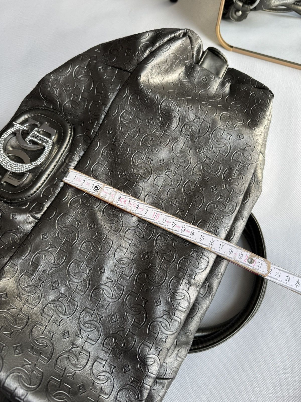 Guess Vintage Guess Monogram logo bag 00s Y2k Handbag Size ONE SIZE - 21 Thumbnail