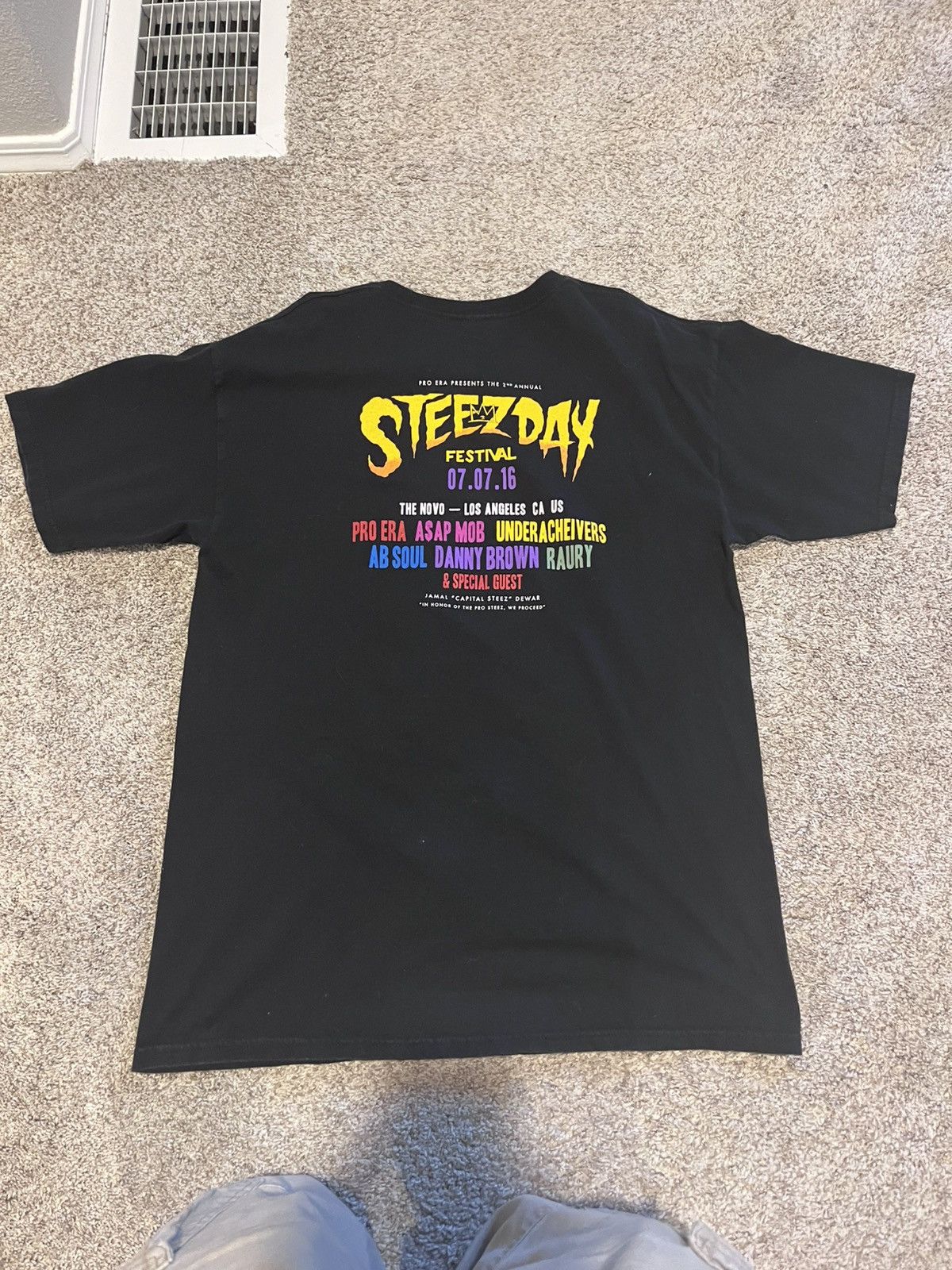 Pro Era 2017 Capital Steez Day Pro Era Festival Shirt Joey Badass Size US L / EU 52-54 / 3 - 4 Thumbnail