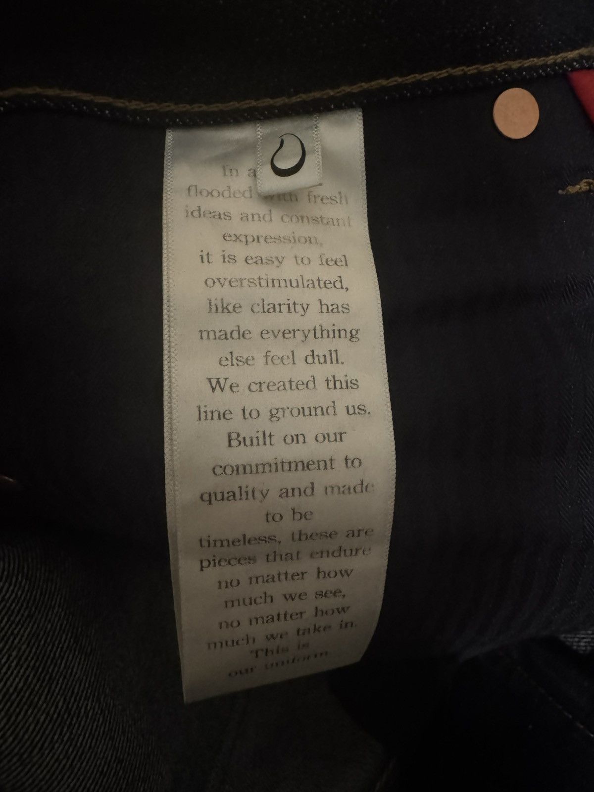 Yuremane Yuremane Yeuniform Indigo Selvedge Denim Size US 30 / EU 46 - 4 Thumbnail
