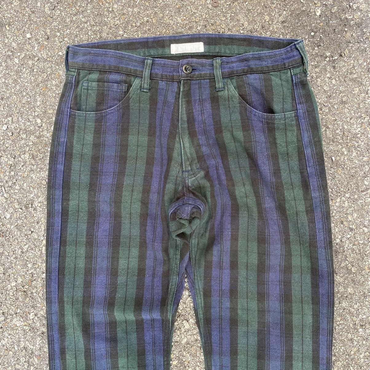 Designer × Karl Helmut Karl Helmut SAMPLE Checkered Cotton Pants Size US 32 / EU 48 - 3 Thumbnail