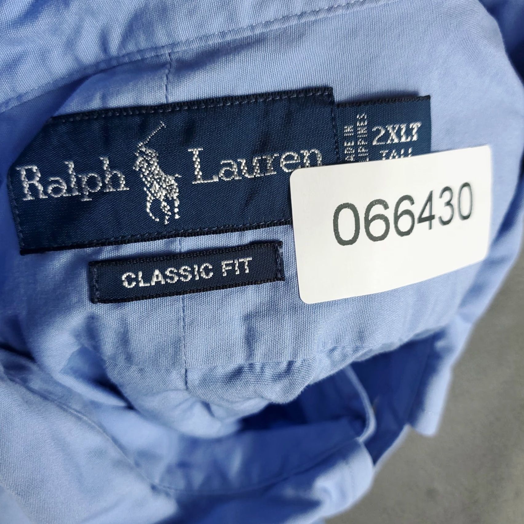 Ralph Lauren Ralph Lauren Shirt Mens 2XLT Blue Pony Button-Up Long Sleeve Classic Fit Size US XXL / EU 58 / 5 - 8 Thumbnail