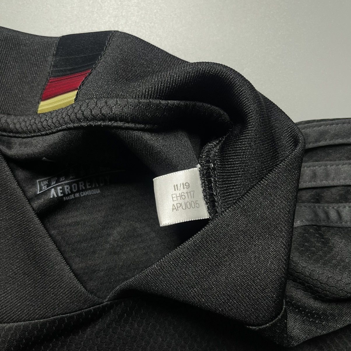 Adidas GERMANY ADIDAS 2020 EURO FOOTBALL AWAY JERSEY #3 HECTOR Size US XS / EU 42 / 0 - 5 Thumbnail