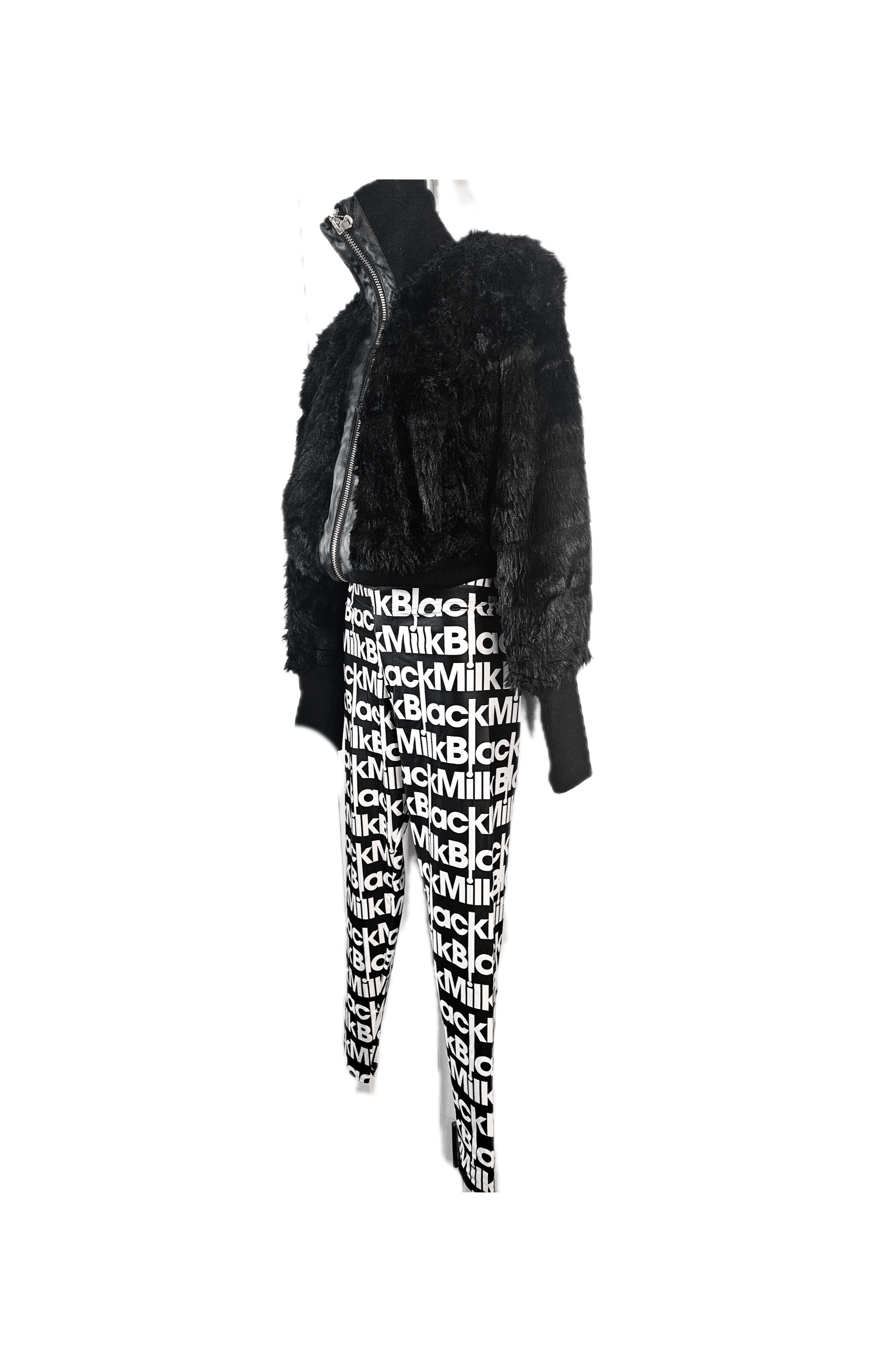 BlackMilk Black Milk Logo Motif Leggings Women’s US 6 New Size 28" / US 6 / IT 42 - 4 Thumbnail