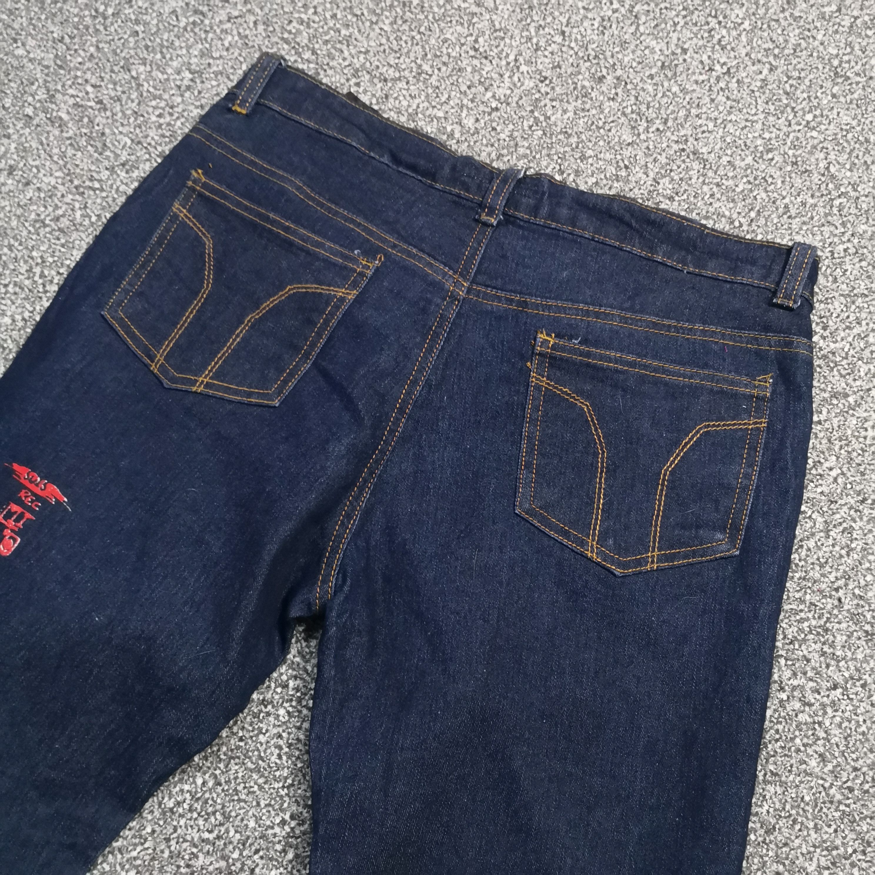 Hysteric Glamour × If Six Was Nine × Japanese Brand Vintage Y2K Baggy Custo Art Paint Denim Flared Size US 30 / EU 46 - 4 Thumbnail
