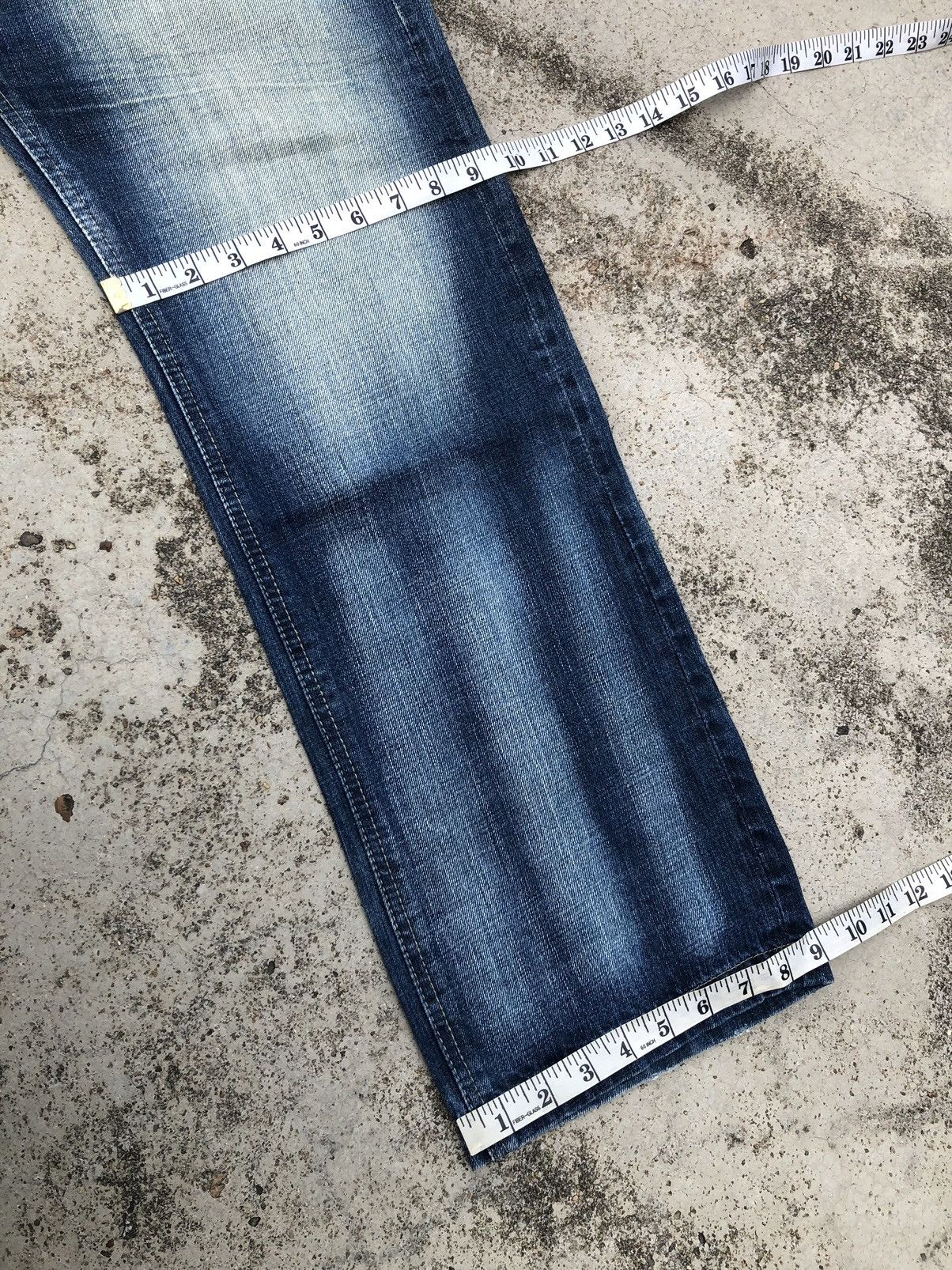 Karl Kani WIDE LEG KARL KANI WASHED BLUE JEANS Size US 31 - 9 Thumbnail