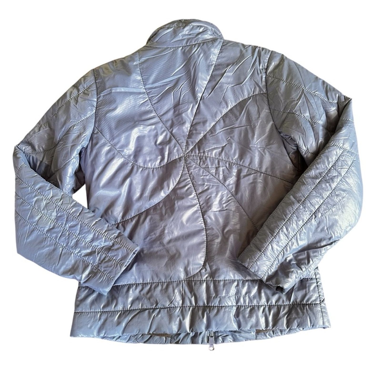 Athleta Athleta Lightweight Packable Puffer Jacket – Blue – Size M Size M / US 6-8 / IT 42-44 - 6 Thumbnail