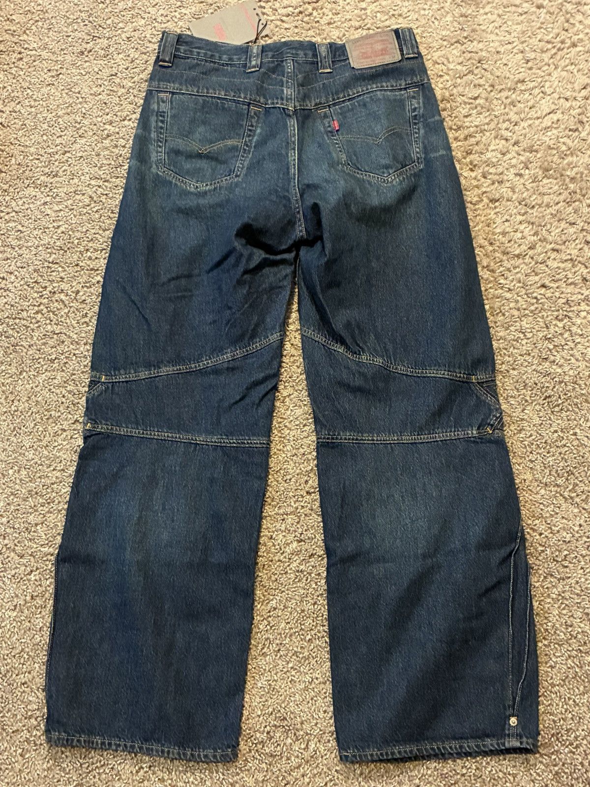 Kiko Kostadinov × Levi's Kiko Kostadinov Levis Denim Mens Articulate Jeans Size US 32 / EU 48 - 2 Thumbnail