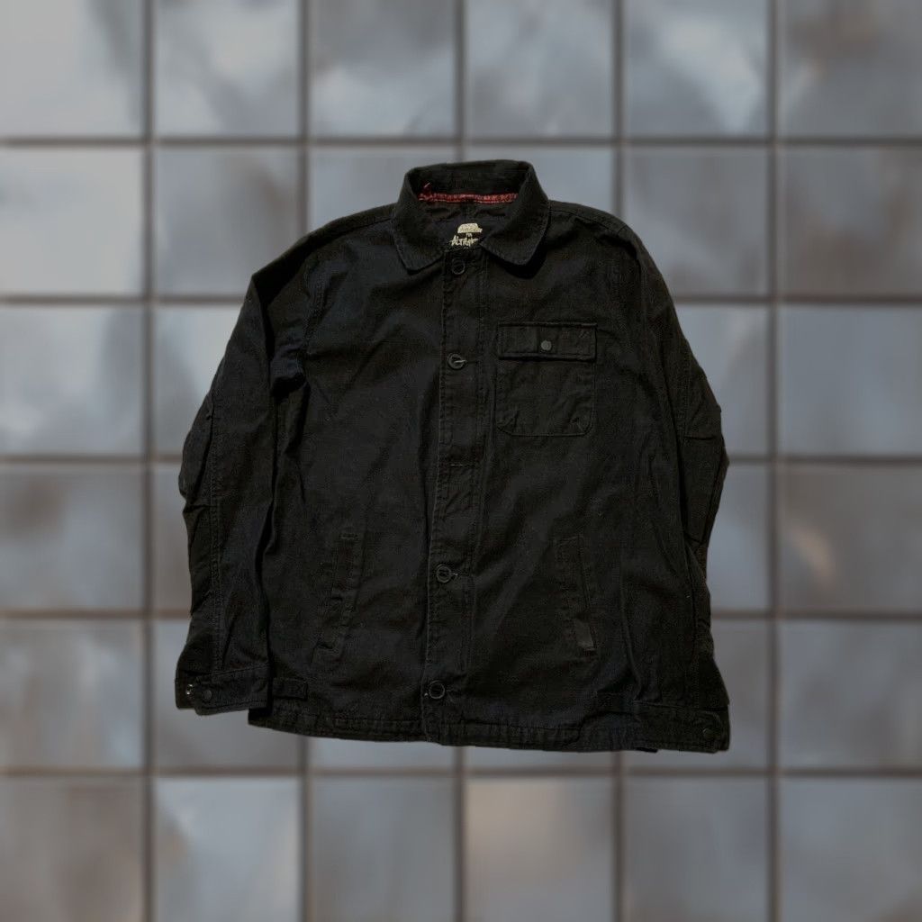 Altamont VINTAGE Neckface For Altamont Nightstalker Black Field Military Jacket Sz. M Men Jacket Size US M / EU 48-50 / 2 - 1 Thumbnail