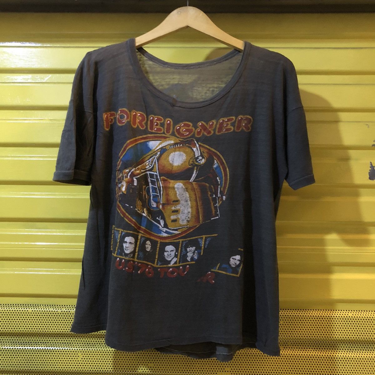 Band Tees × Vintage 1978 Foreigners band tee Size US L / EU 52-54 / 3 - 1 Thumbnail