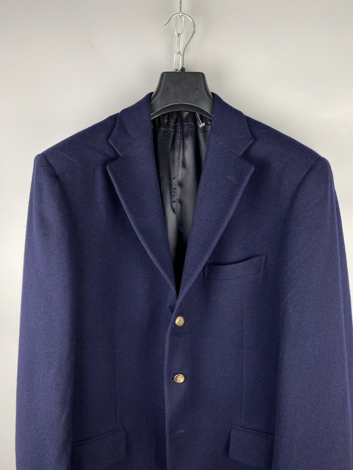 Polo Ralph Lauren Polo Ralph Lauren Cashmere Button Blazer Jacket Size 44R - 3 Thumbnail