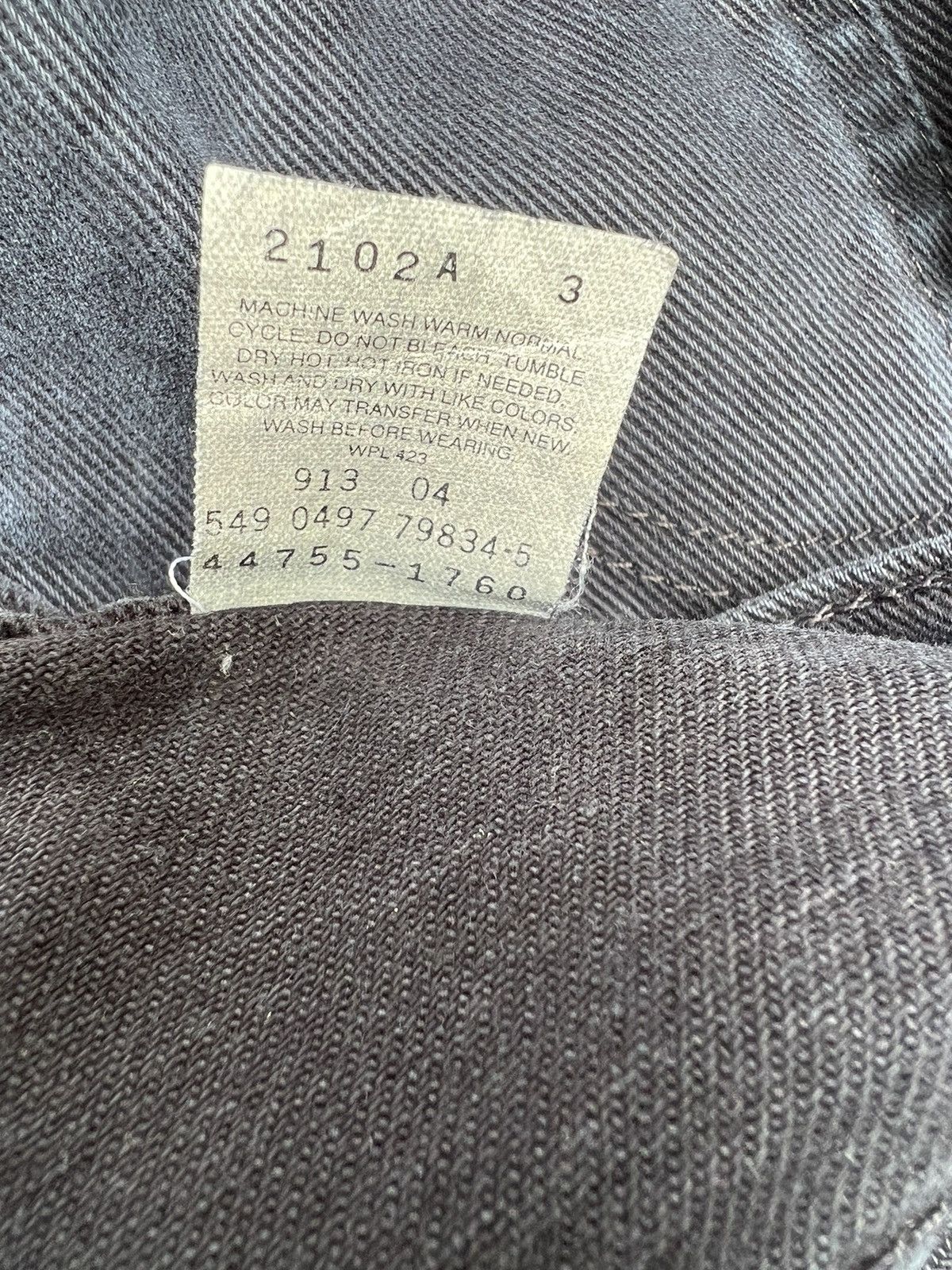 Levi's Vintage 1997 Levi’s Silvertab Fade Black Denim Relaxed Jeans Size US 29 - 24 Thumbnail