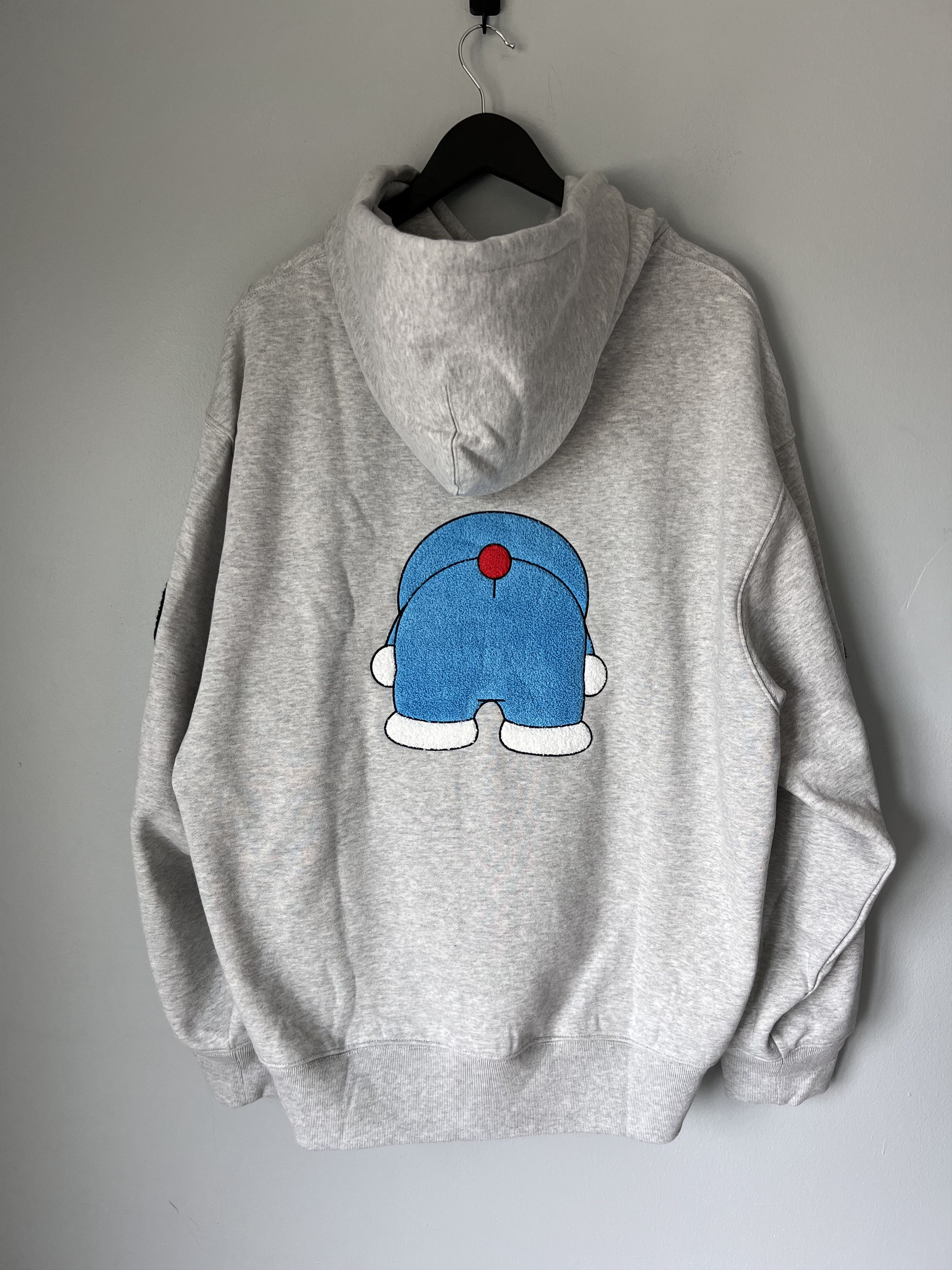トップス PALACE Doraemon Hood \"Grey Marl\" PALACE DORAEMON HOOD | PALACE SKATEBOARDS