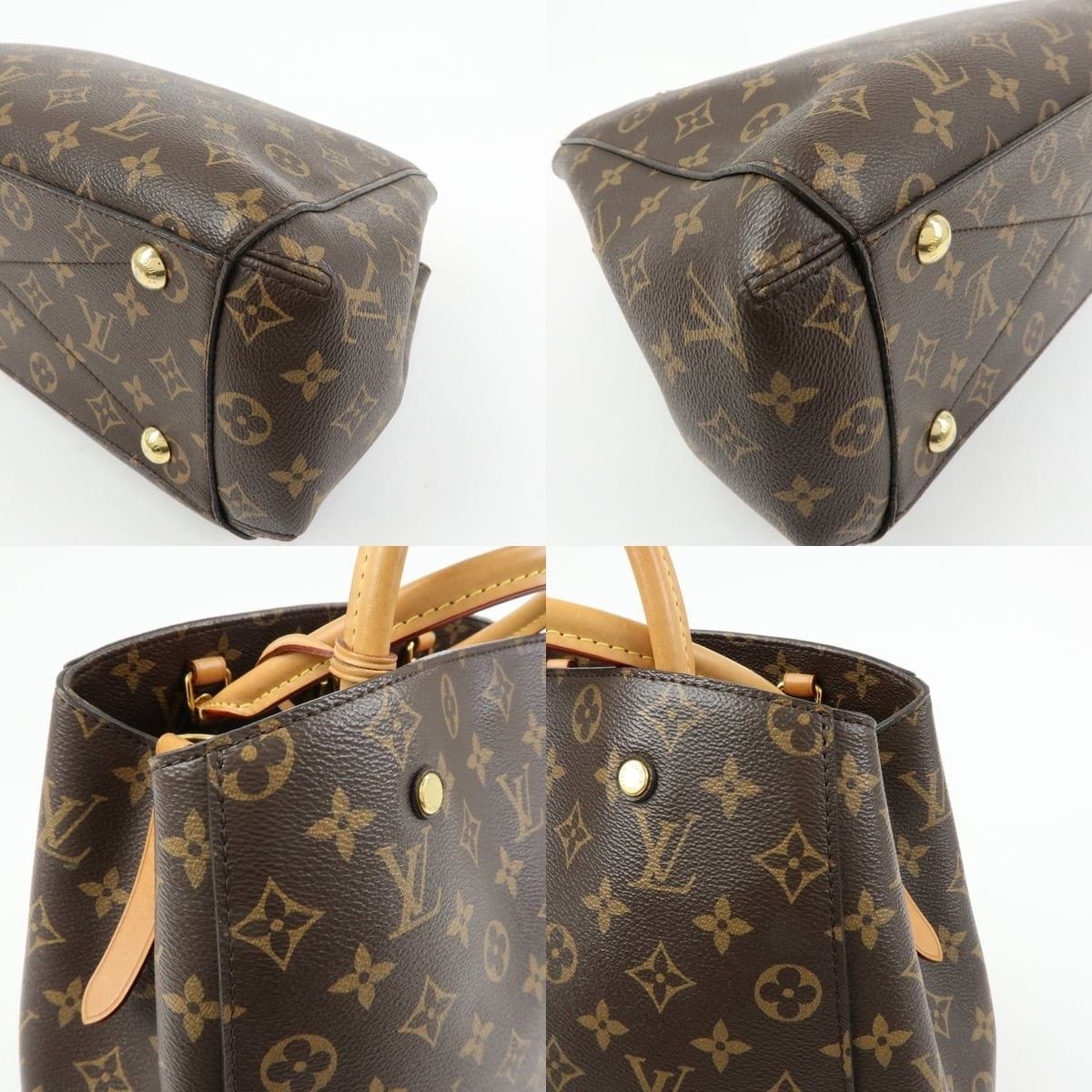 Louis Vuitton Louis Vuitton Monogram Montaigne MM Satchel Size ONE SIZE - 5 Thumbnail