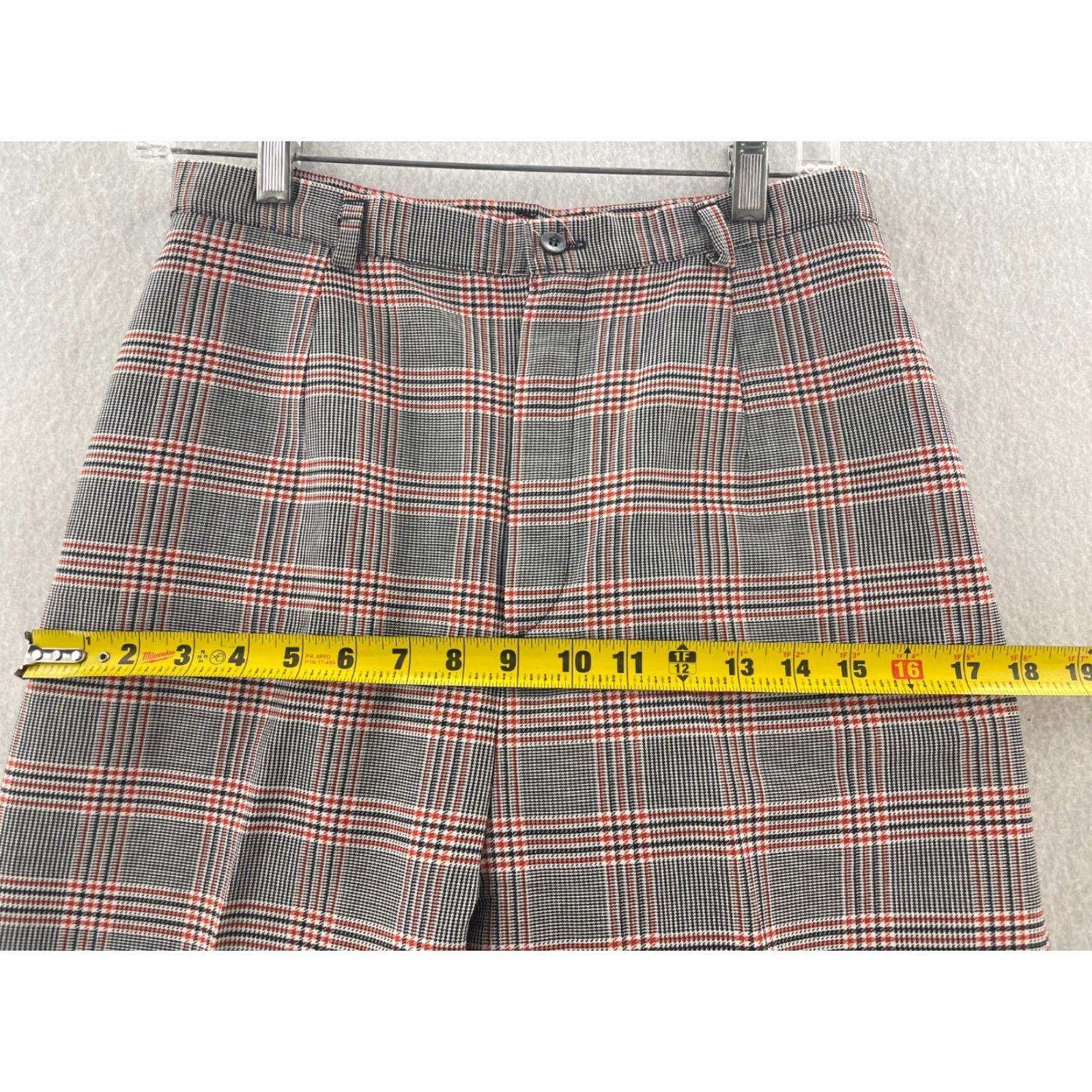 Vintage VINTAGE High Rise Moms Pants Plaid Womens 15 NWT by Dan River Size 36" / US 14 / IT 50 - 6 Thumbnail