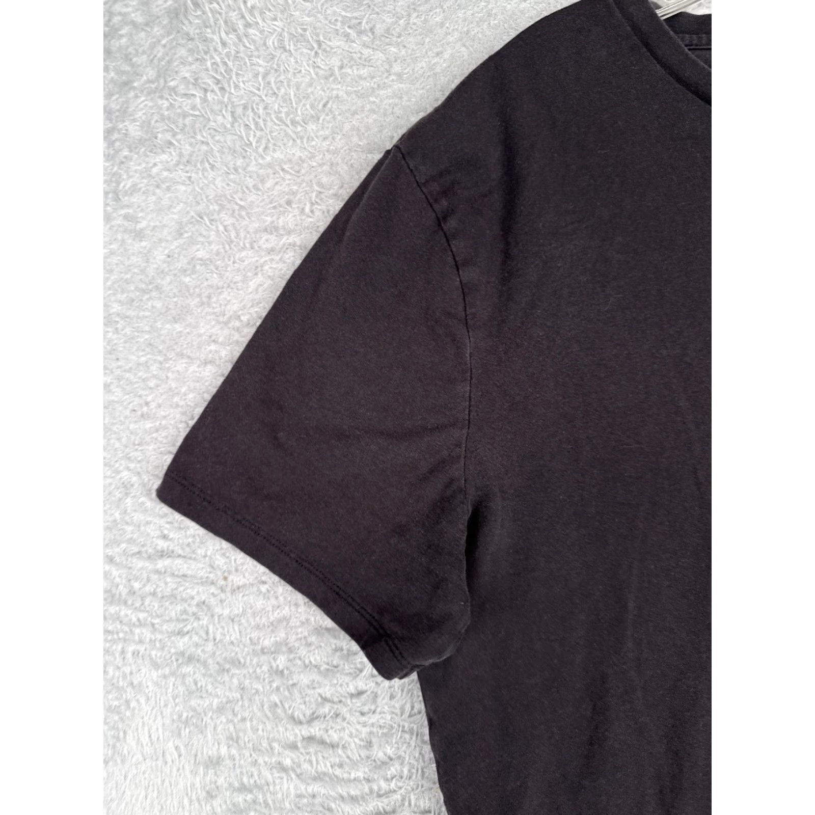 Tommy Hilfiger Tommy Hilfiger Shirt Adult XL Black Short Sleeve Crew Cotton Blend READ Size US XL / EU 56 / 4 - 3 Thumbnail