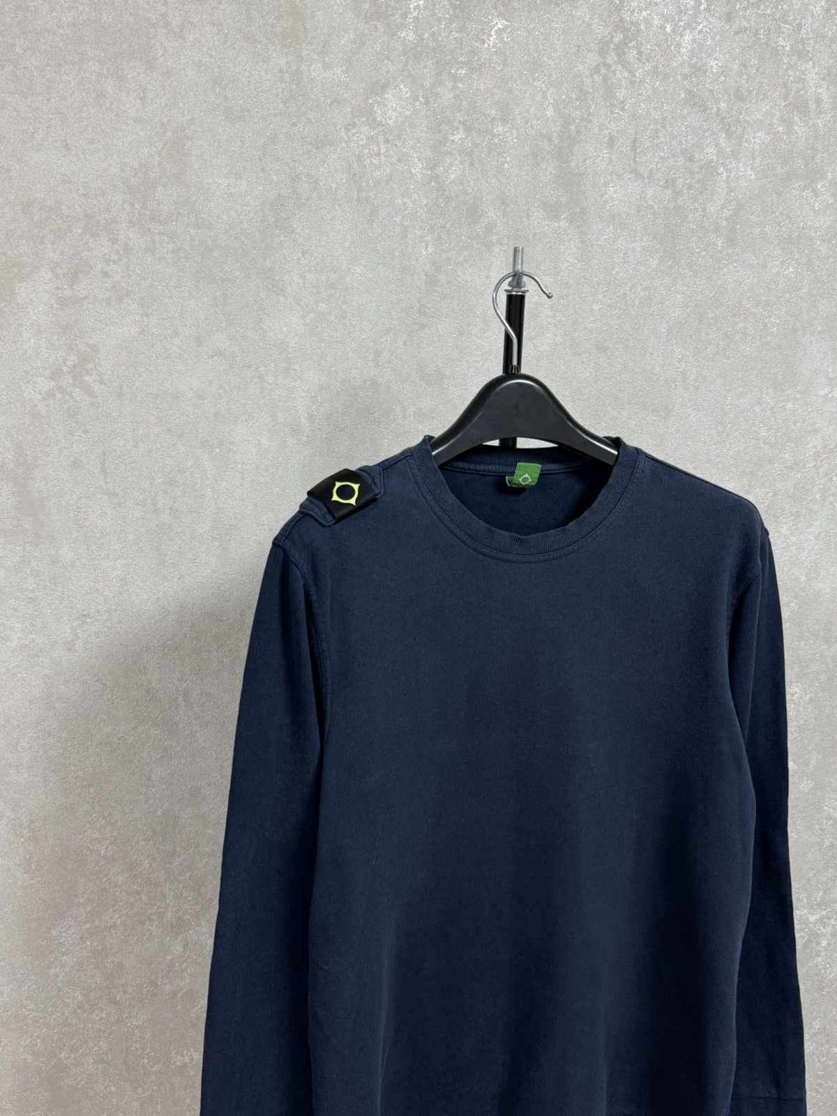 MA.STRUM Ma.Strum Men’s Long Sleeve Sweatshirt phosphorescent patch Size US M / EU 48-50 / 2 - 4 Thumbnail