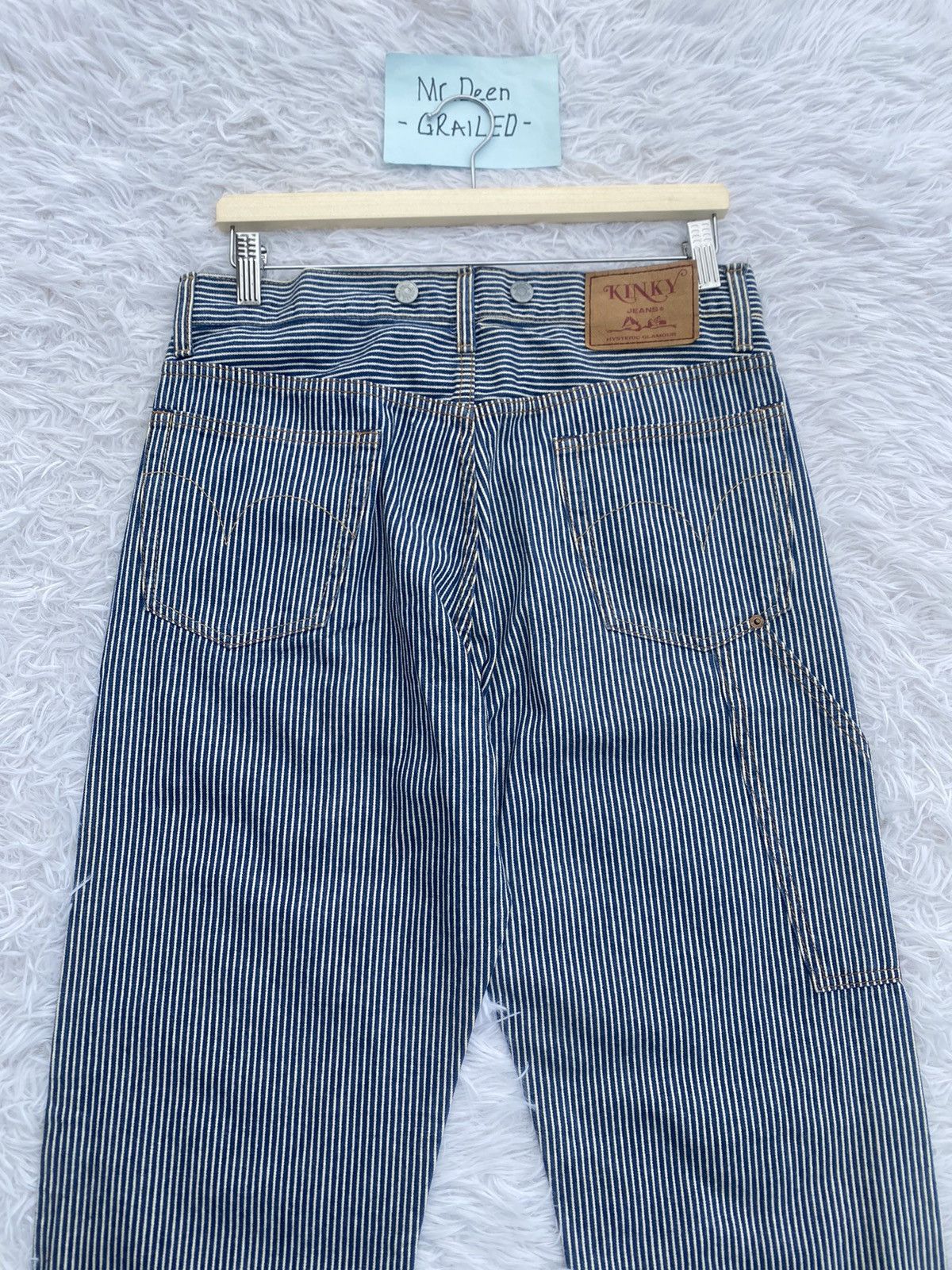 Hysteric Glamour Rare Vintage Hysteric Glamour KINKY Stripes Pant Size US 32 / EU 48 - 21 Thumbnail