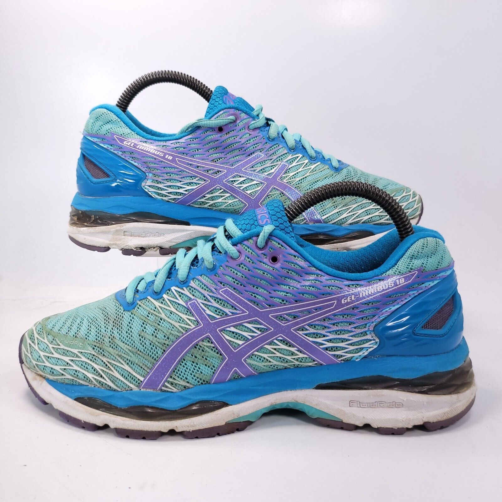 Asics Asics Gel-Nimbus 18 Athletic Shoes Womens Size 8 T650N Blue Size US 8 / IT 38 - 5 Thumbnail