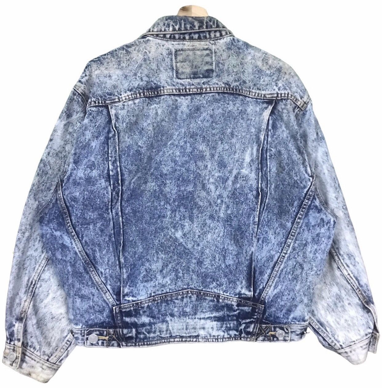 Edwin Edwin Denim Jeans Acid Wash Jaket Size US M / EU 48-50 / 2 - 2 Thumbnail