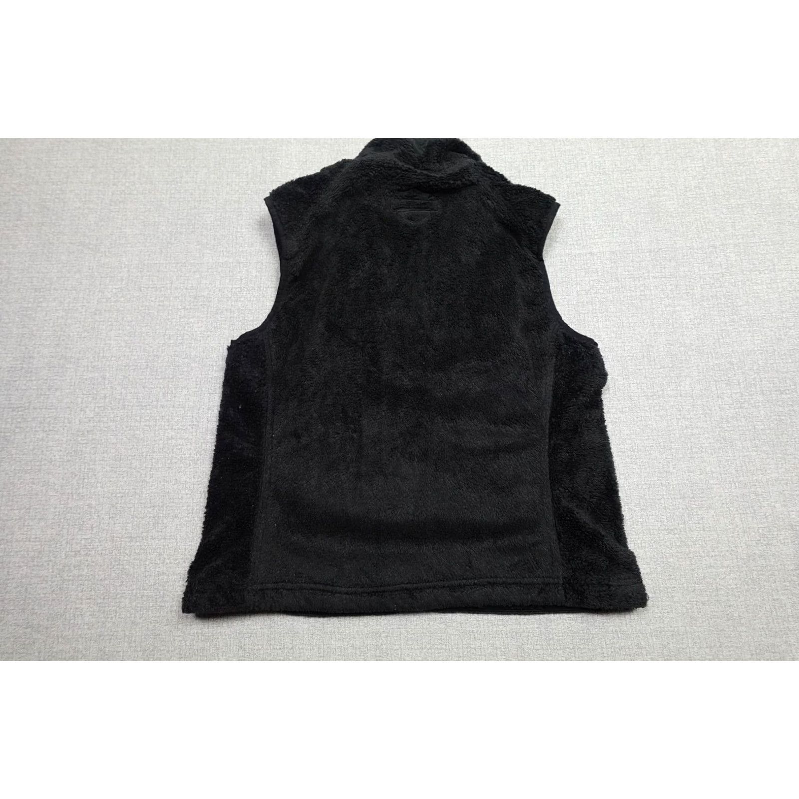 Harley Davidson Harley-Davidson Fleece Vest Womens Medium Black Full Zip Biker Insulated Lined Pockets Size M / US 6-8 / IT 42-44 - 6 Thumbnail